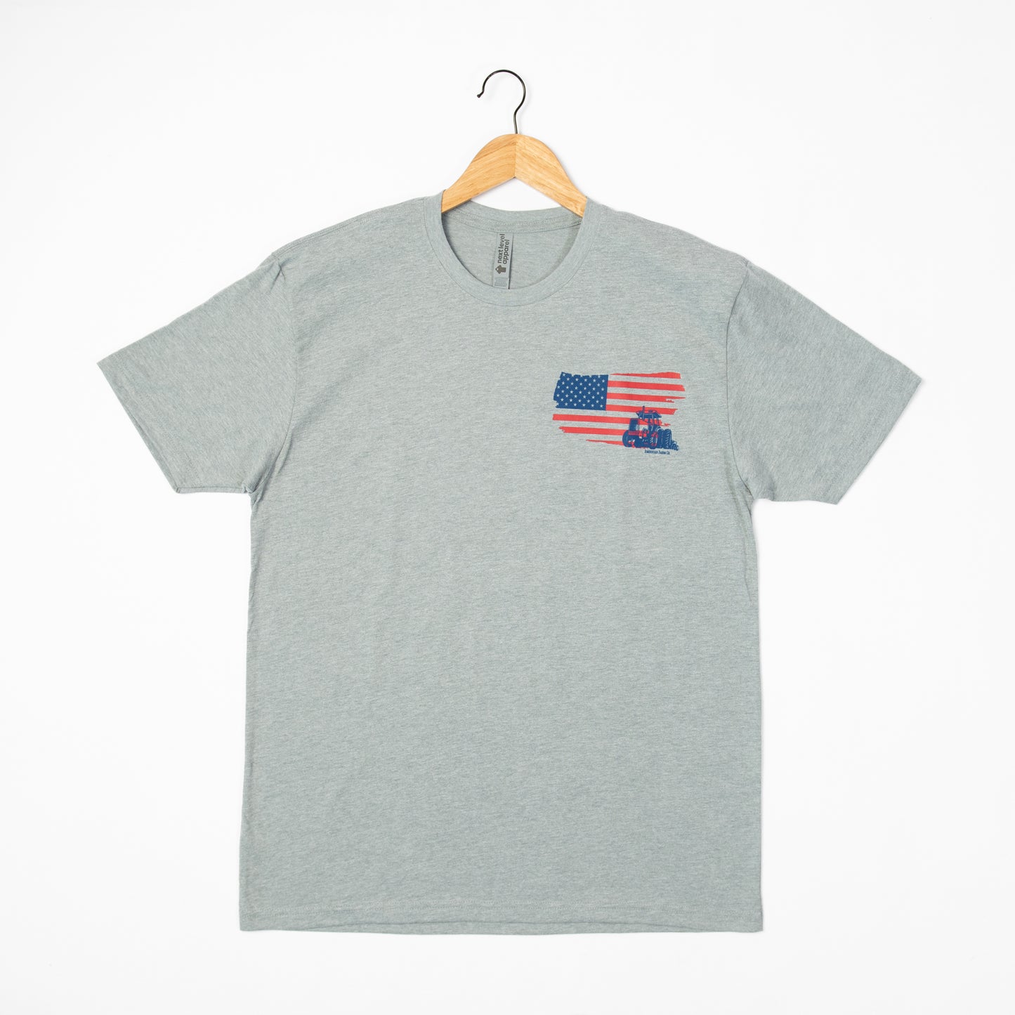 'American Farmer' Grey Tee