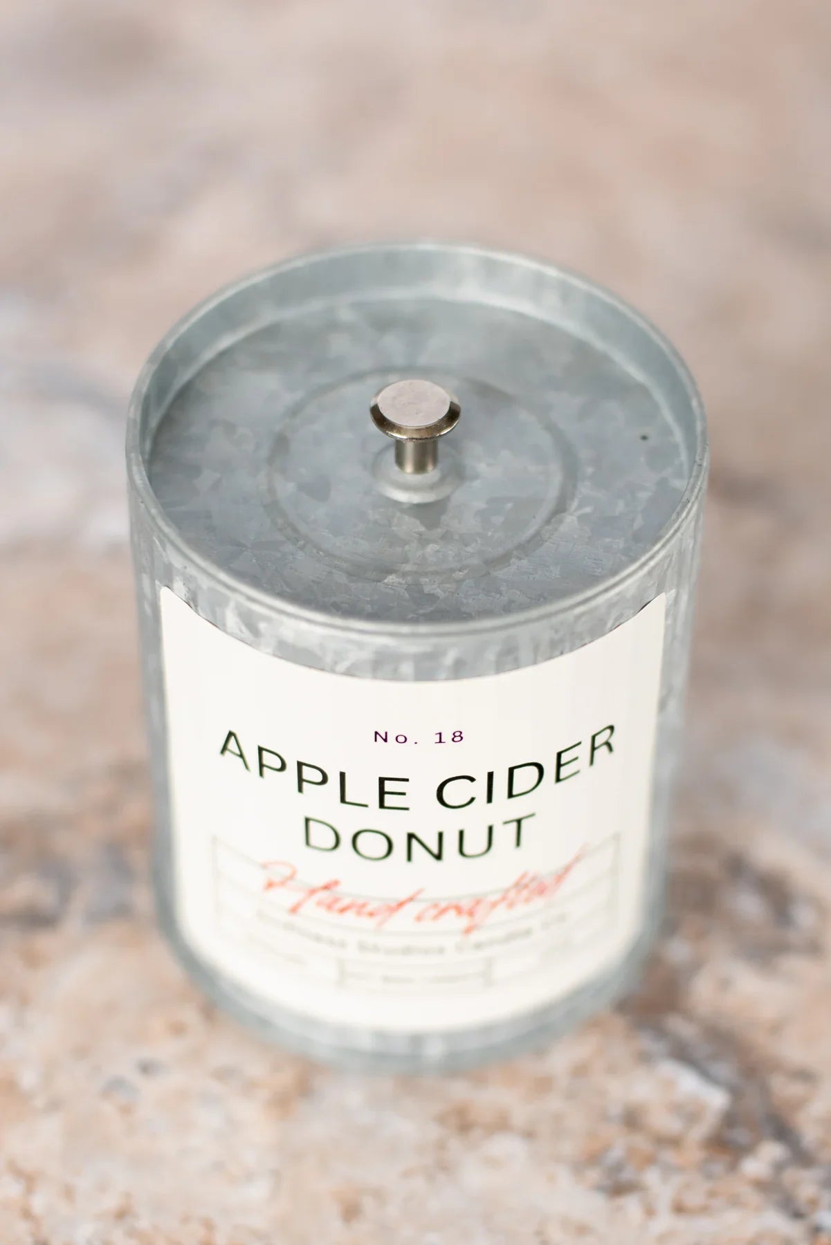Apple Cider Donut Tin Farmhouse Candle