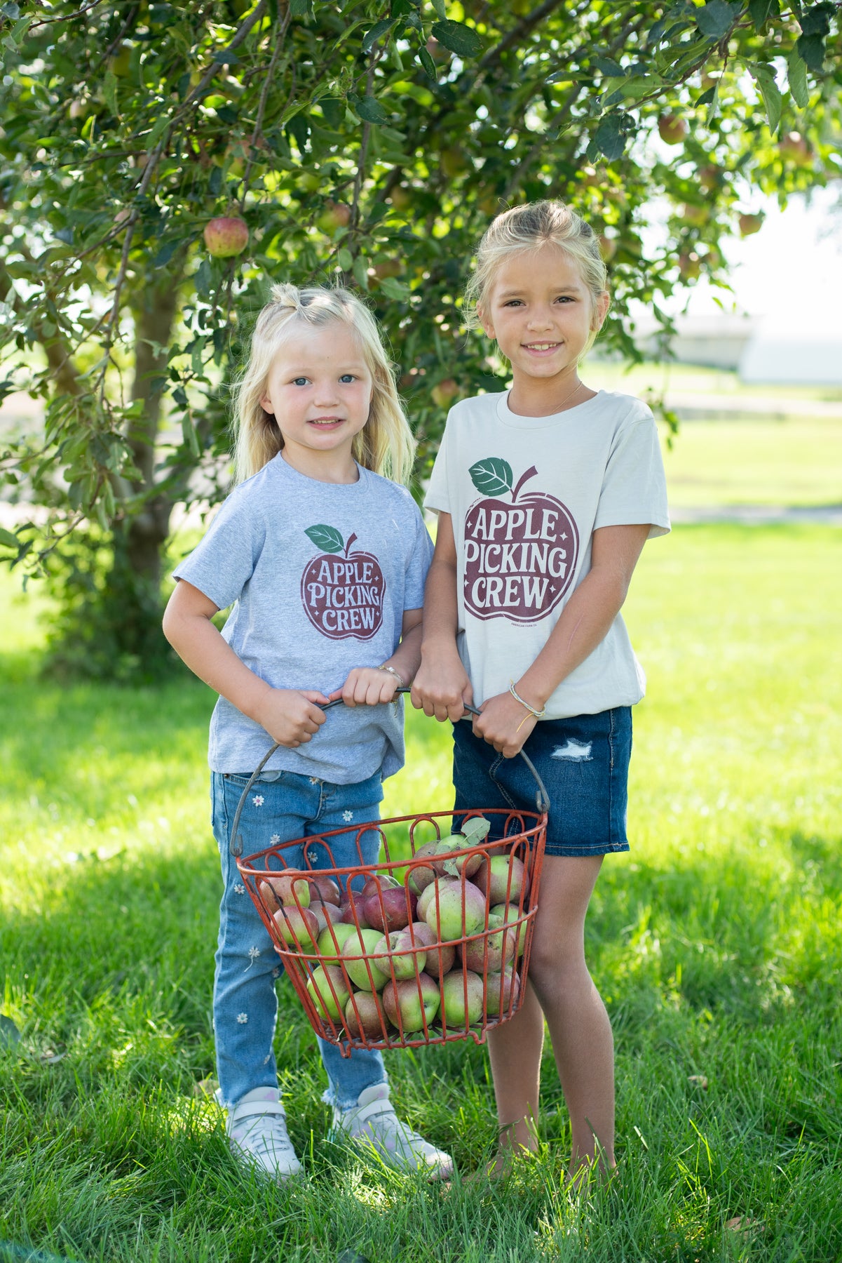 'Apple Picking Crew' Youth Tee