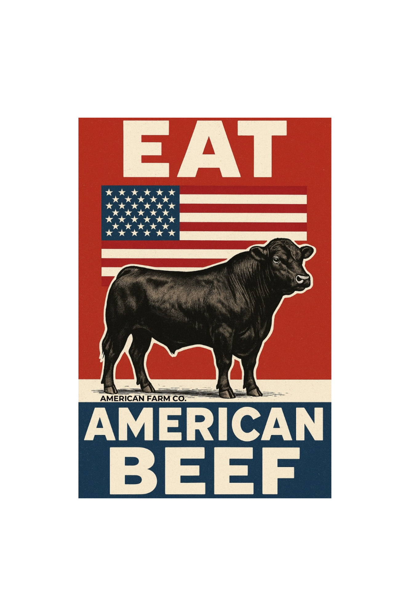 ‘Eat American Beef’ Sticker