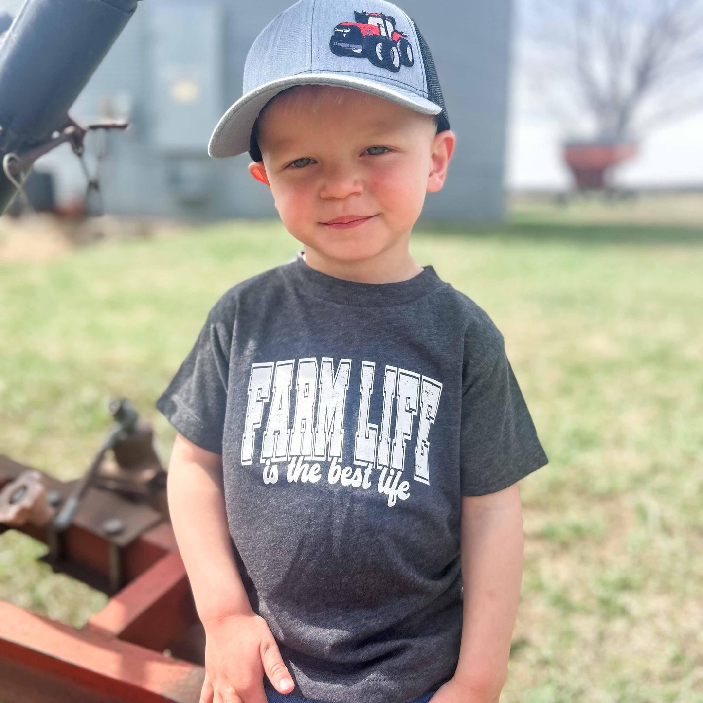Big Red Tractor Youth Hat