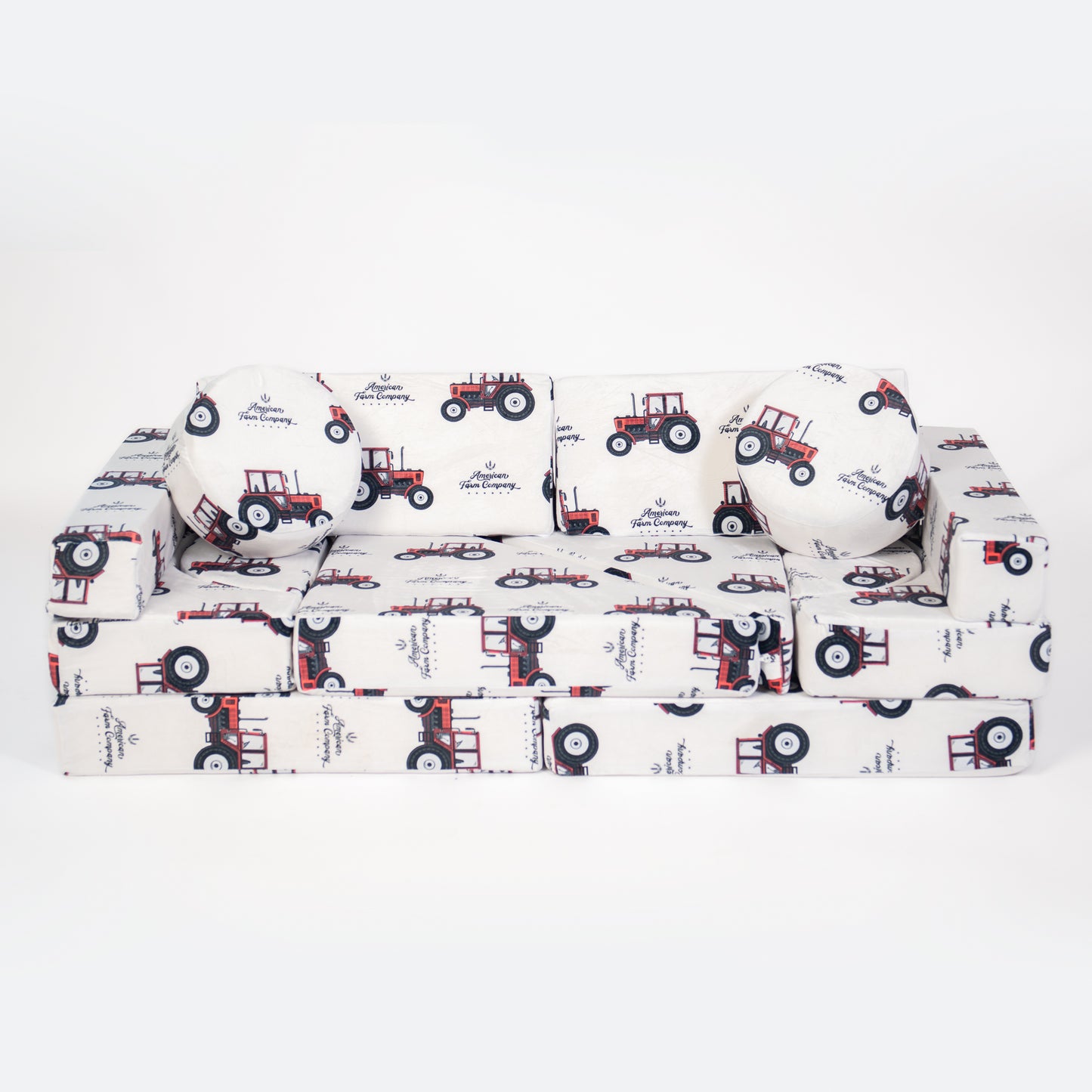 Big Red Tractor Kids 14pc Foam Couch *PREORDER*