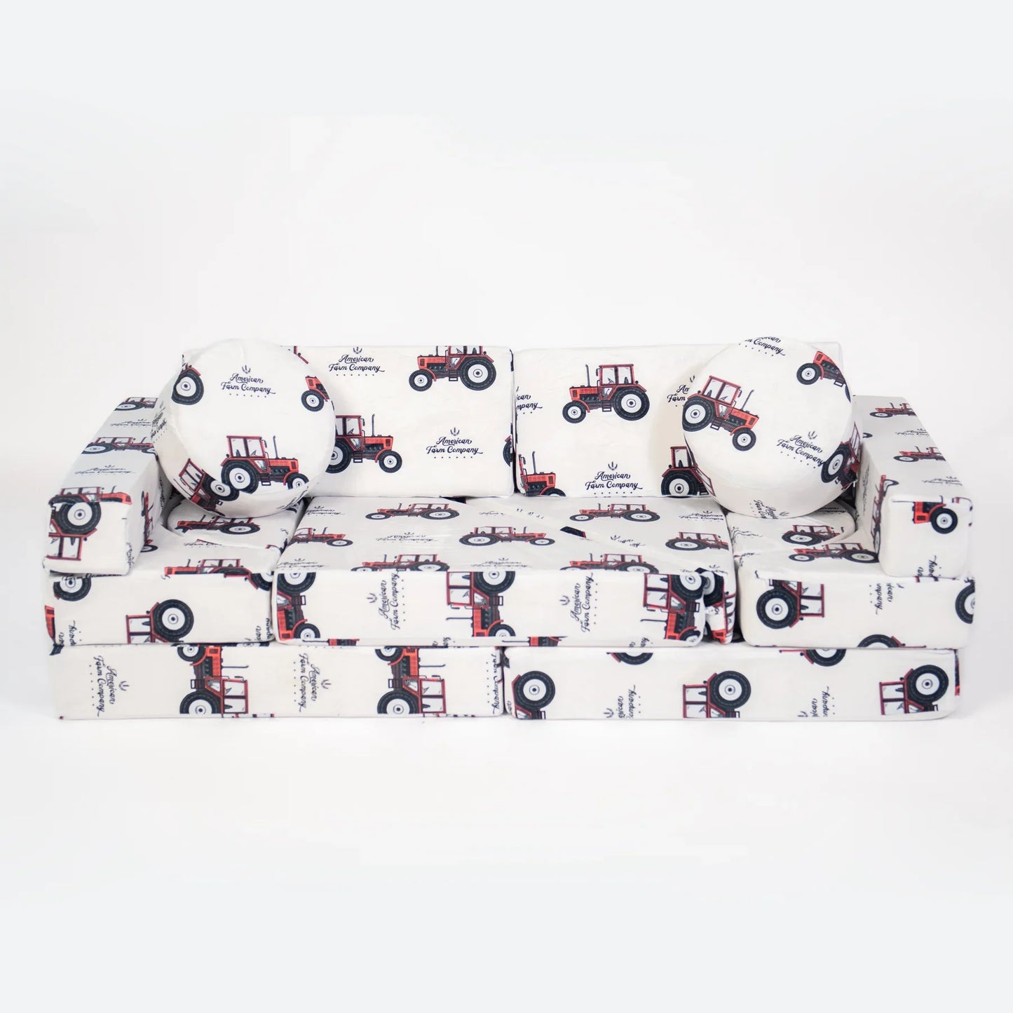 Big Red Tractor Kids 14pc Foam Couch *PREORDER*