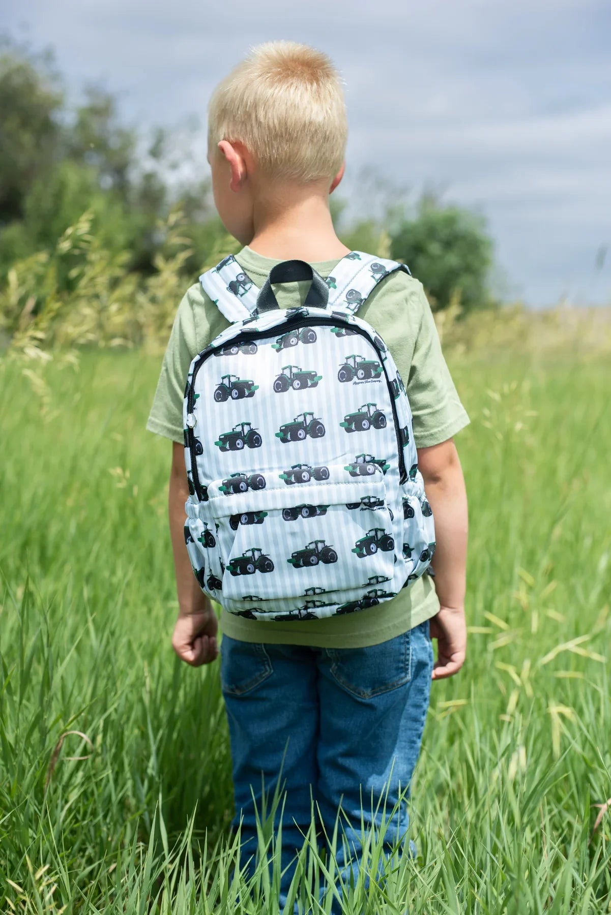Big Green Tractor Backpack