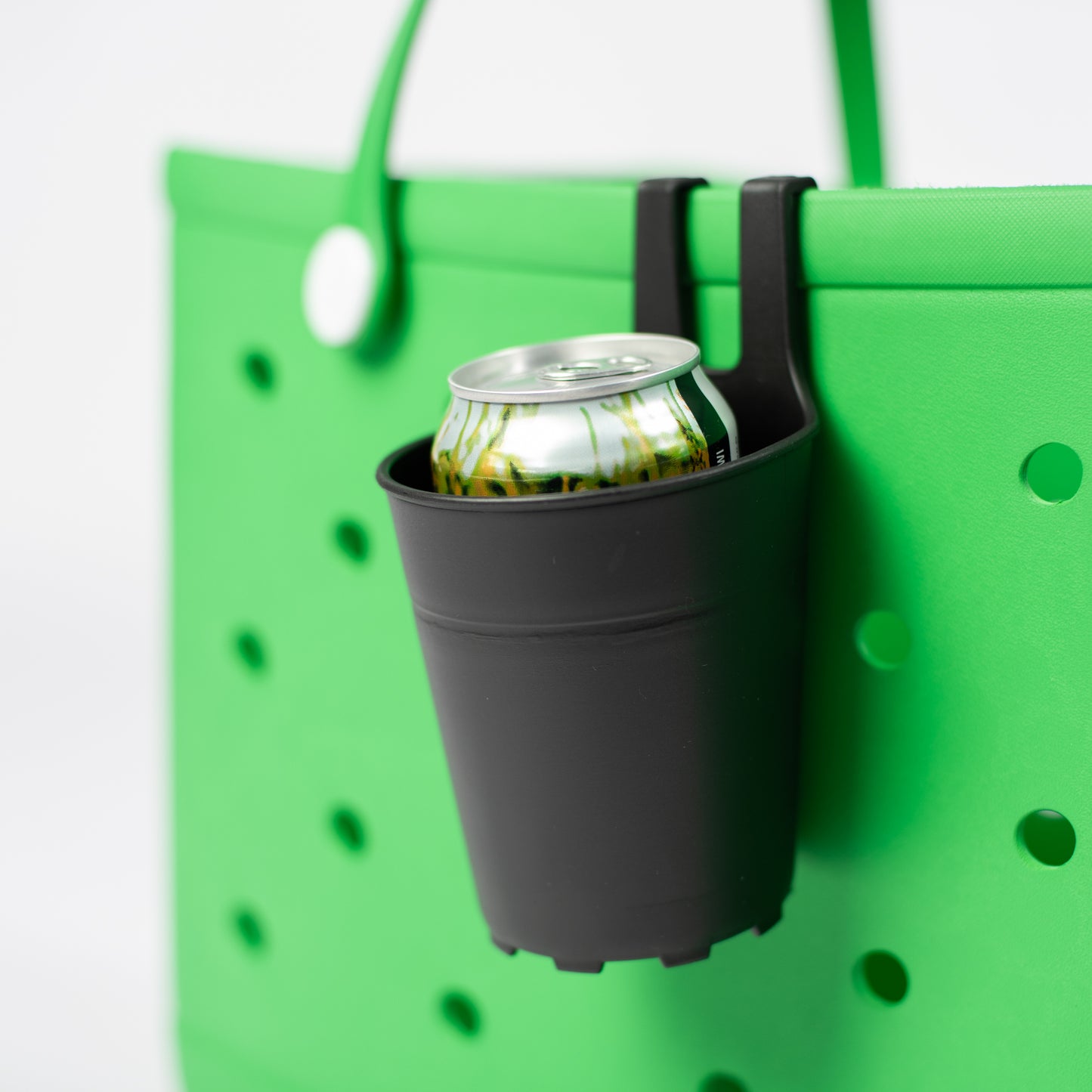 Black Beach Bag Cup Holder - American Farm Company