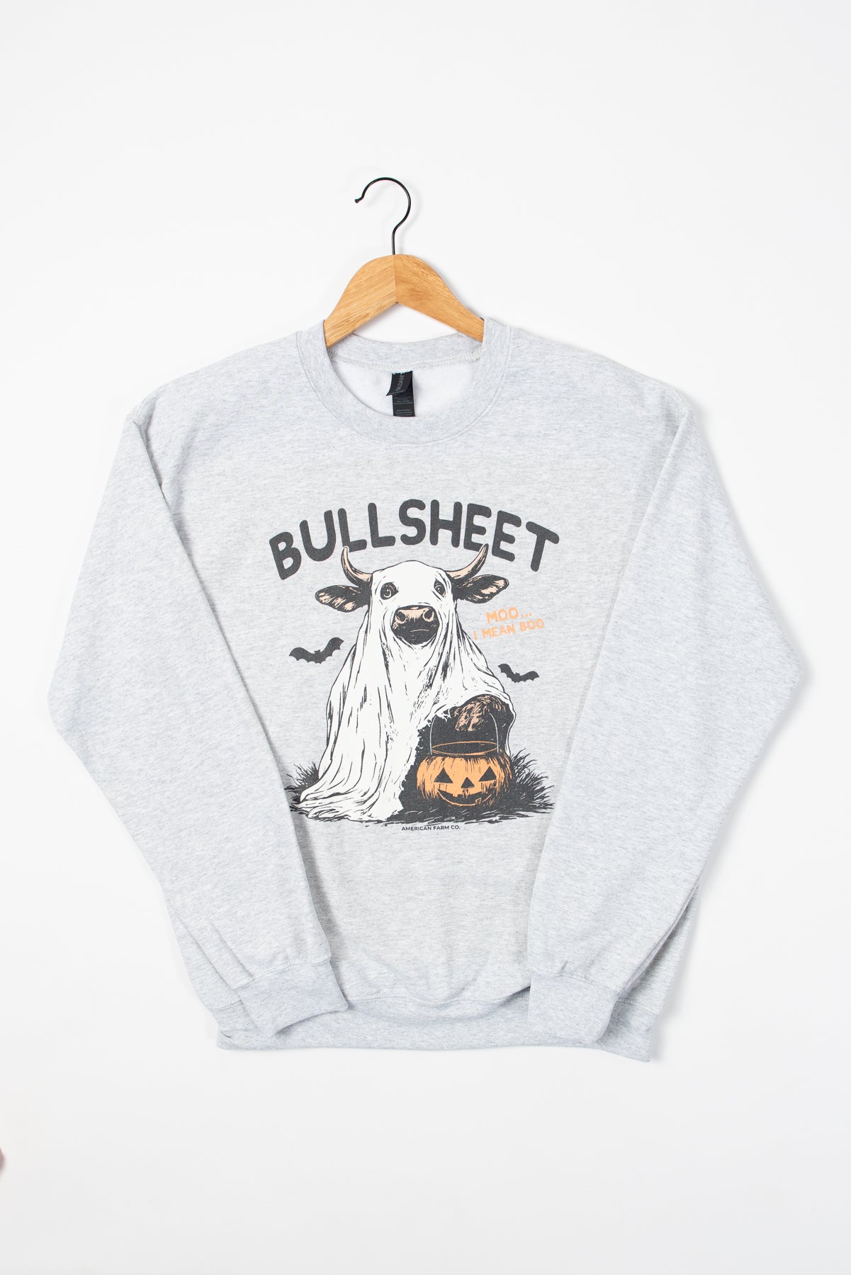 'Bullsheet' Halloween Crewneck