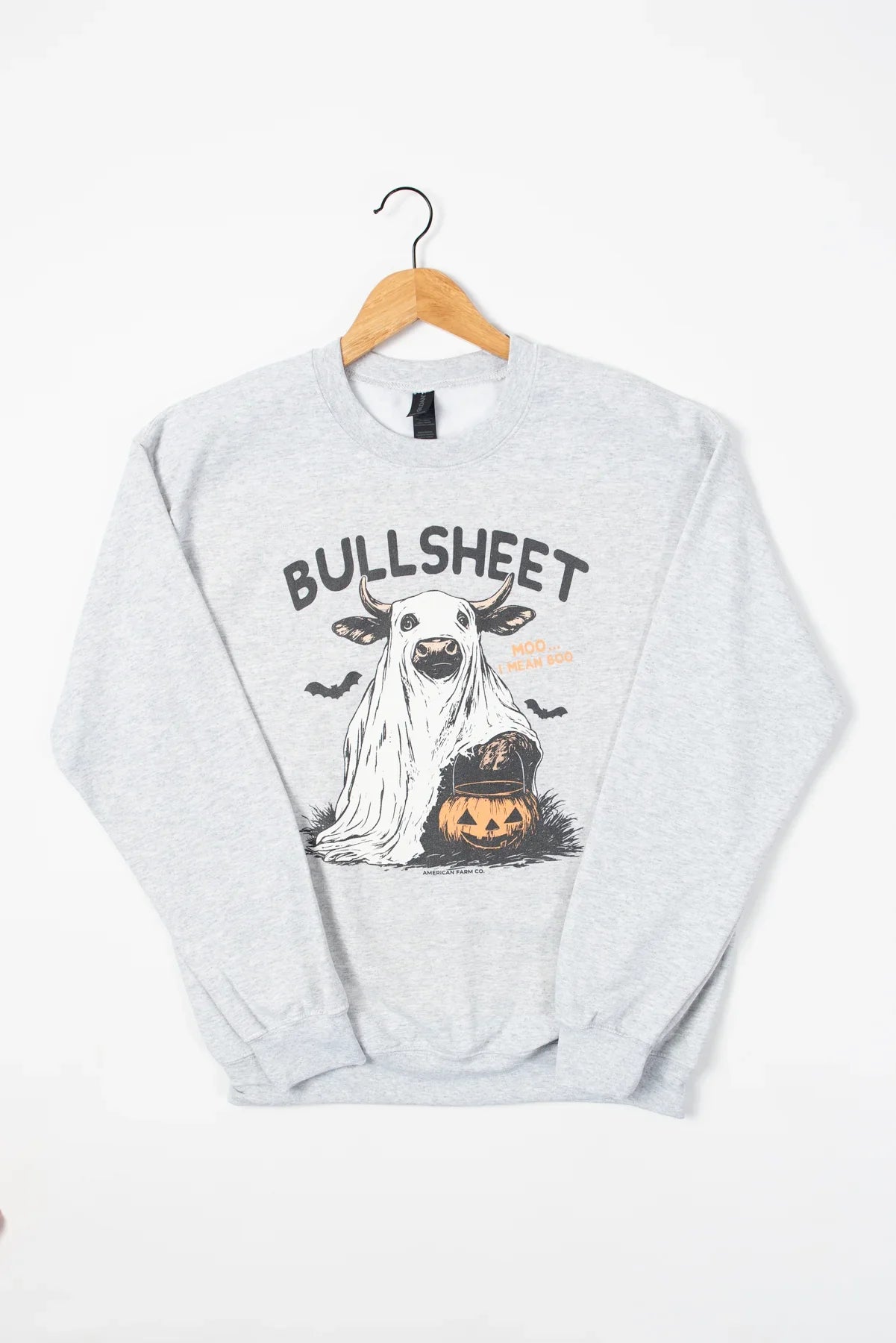 'Bullsheet' Halloween Crewneck