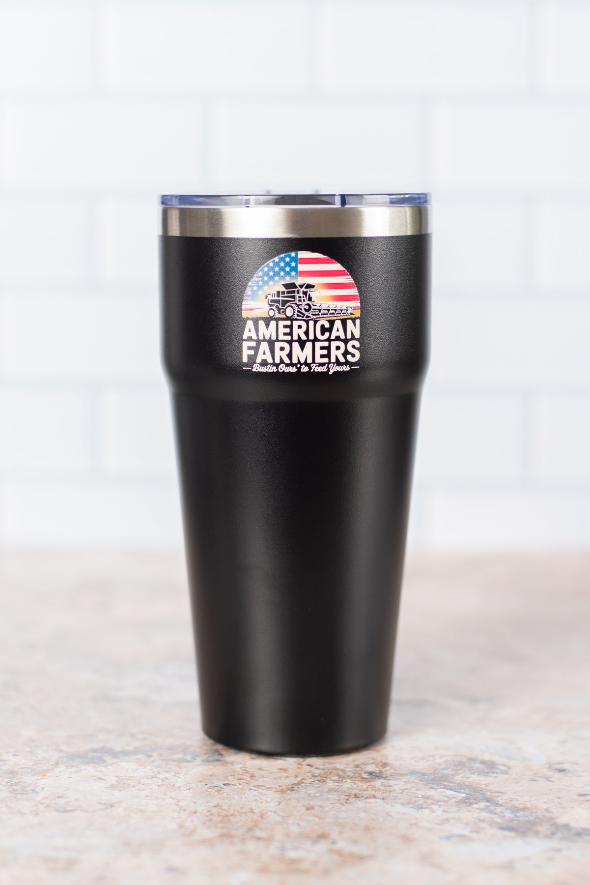 'Bustin' Ours' 30oz Black Tumbler