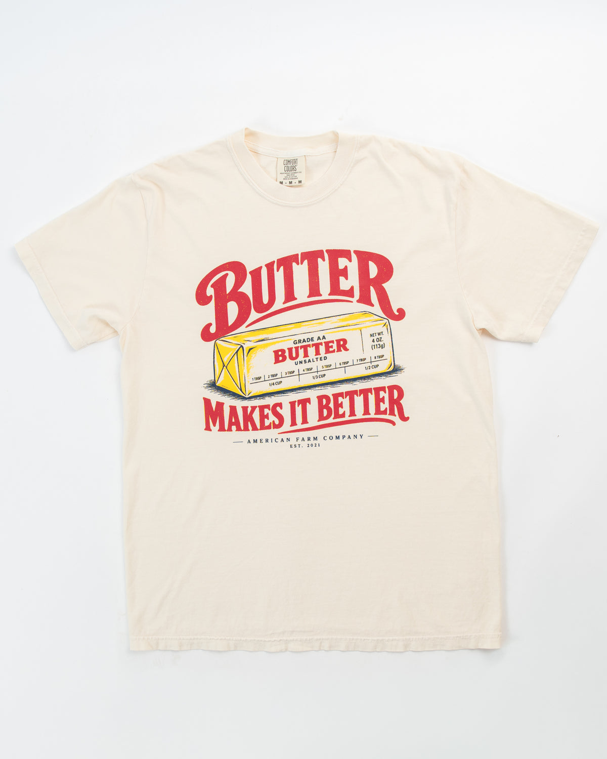 'Butter Makes Everything Better' Adult T-Shirt