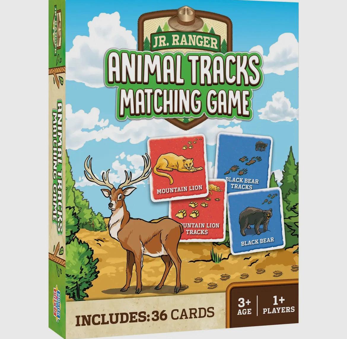 Animal Tracks Matching Game American Farm Company