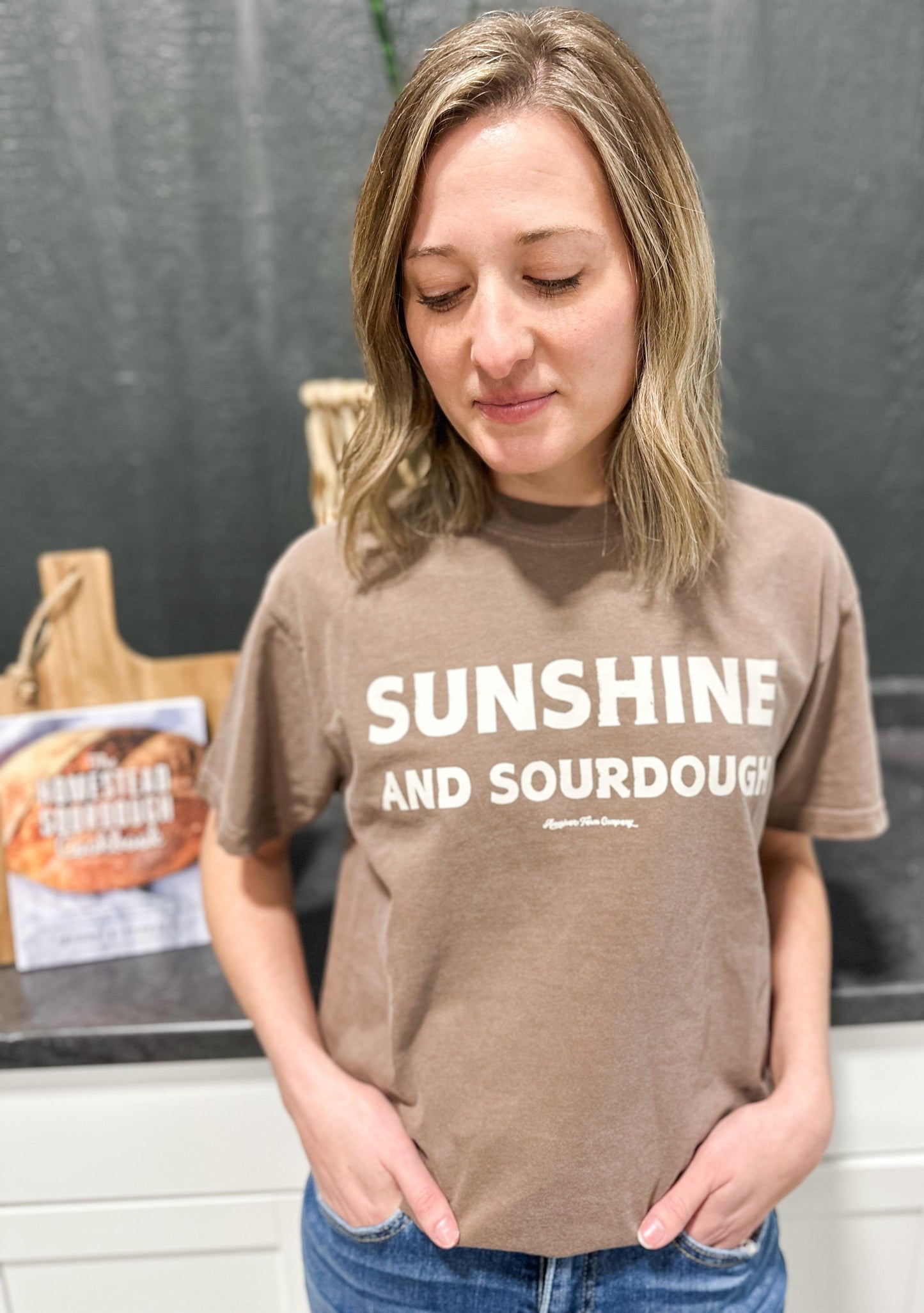 'Sunshine and Sourdough' Tee - American Farm Company