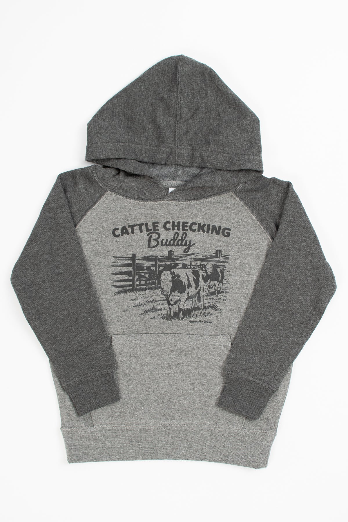 'Cattle Checking Buddy' Toddler/Youth Hoodie
