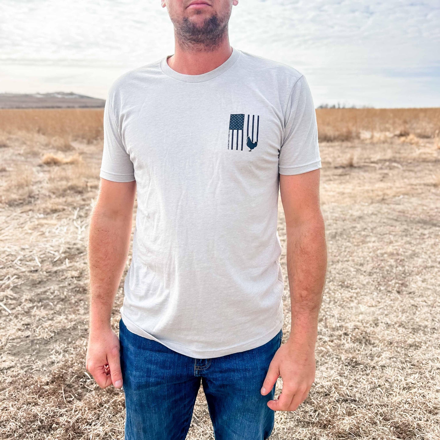 Chicken Flag Tee - American Farm Company
