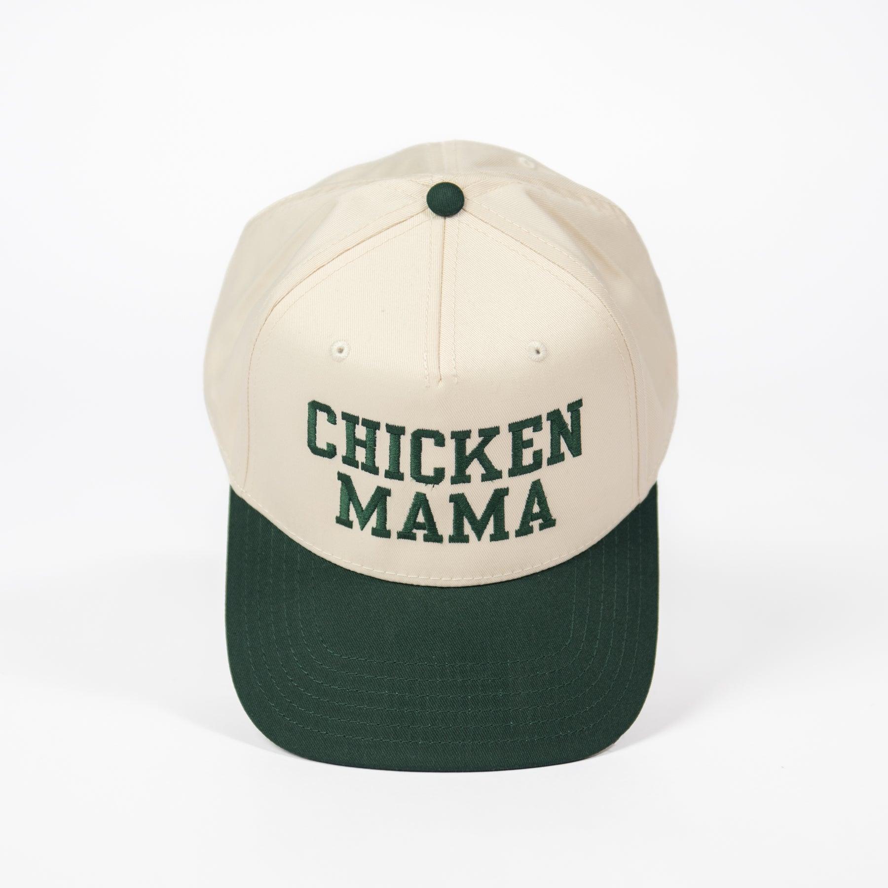 'Chicken Mama' Embroidered Trucker Hat - American Farm Company