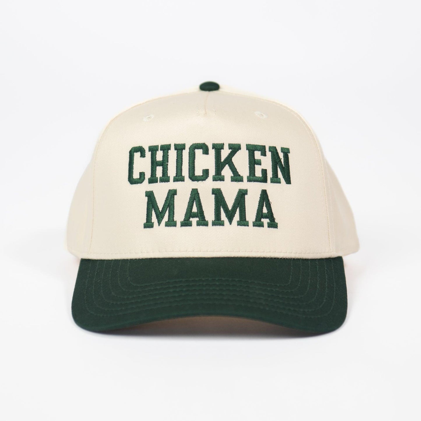 'Chicken Mama' Embroidered Trucker Hat - American Farm Company