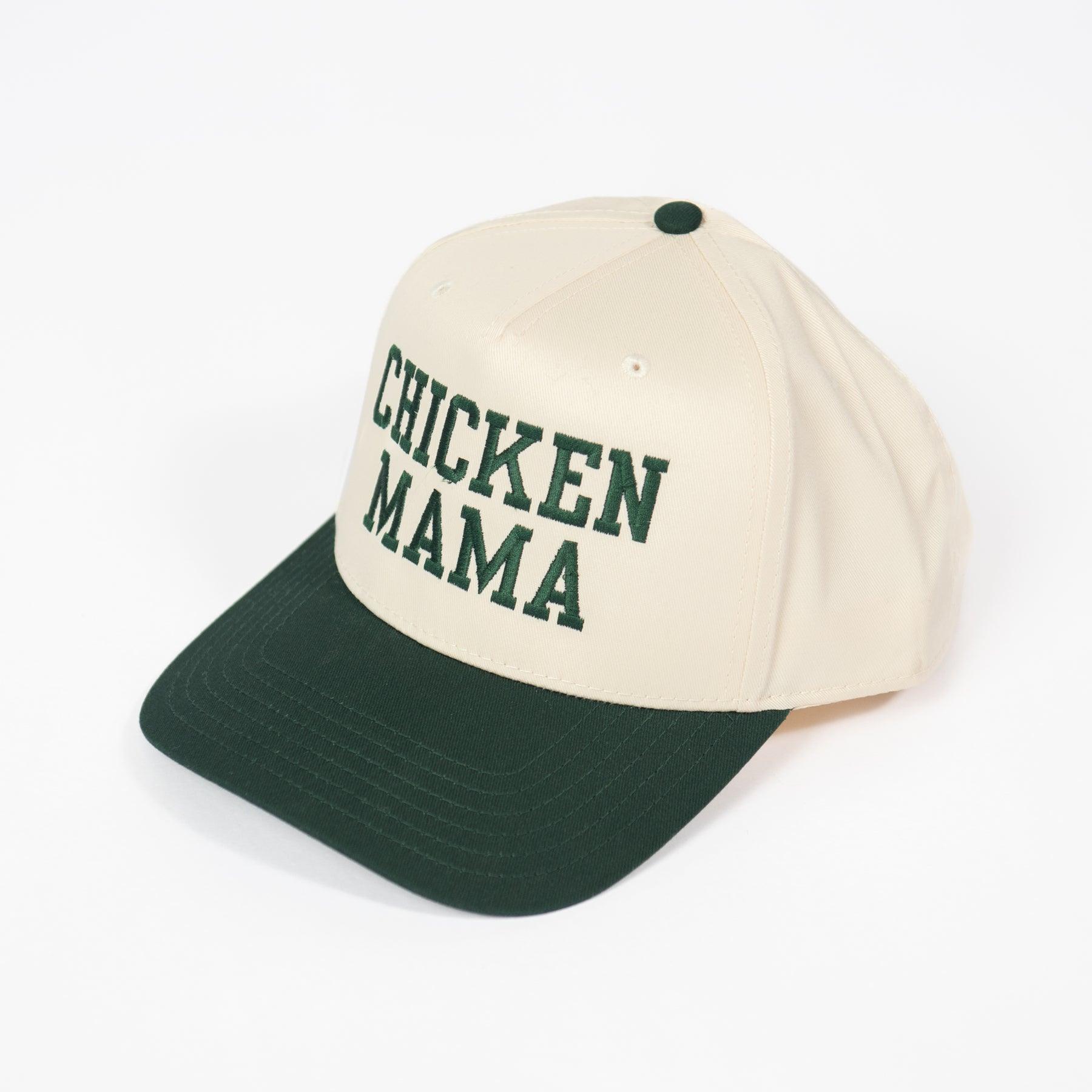 'Chicken Mama' Embroidered Trucker Hat - American Farm Company