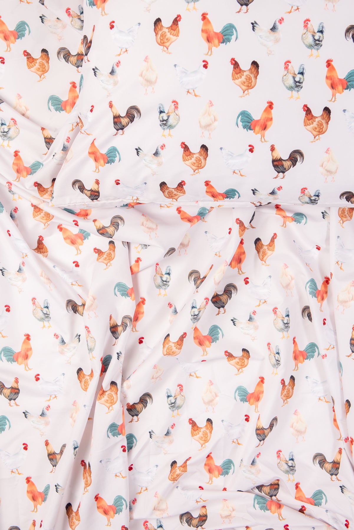 Chicken Full/Queen Bed Sheet Set