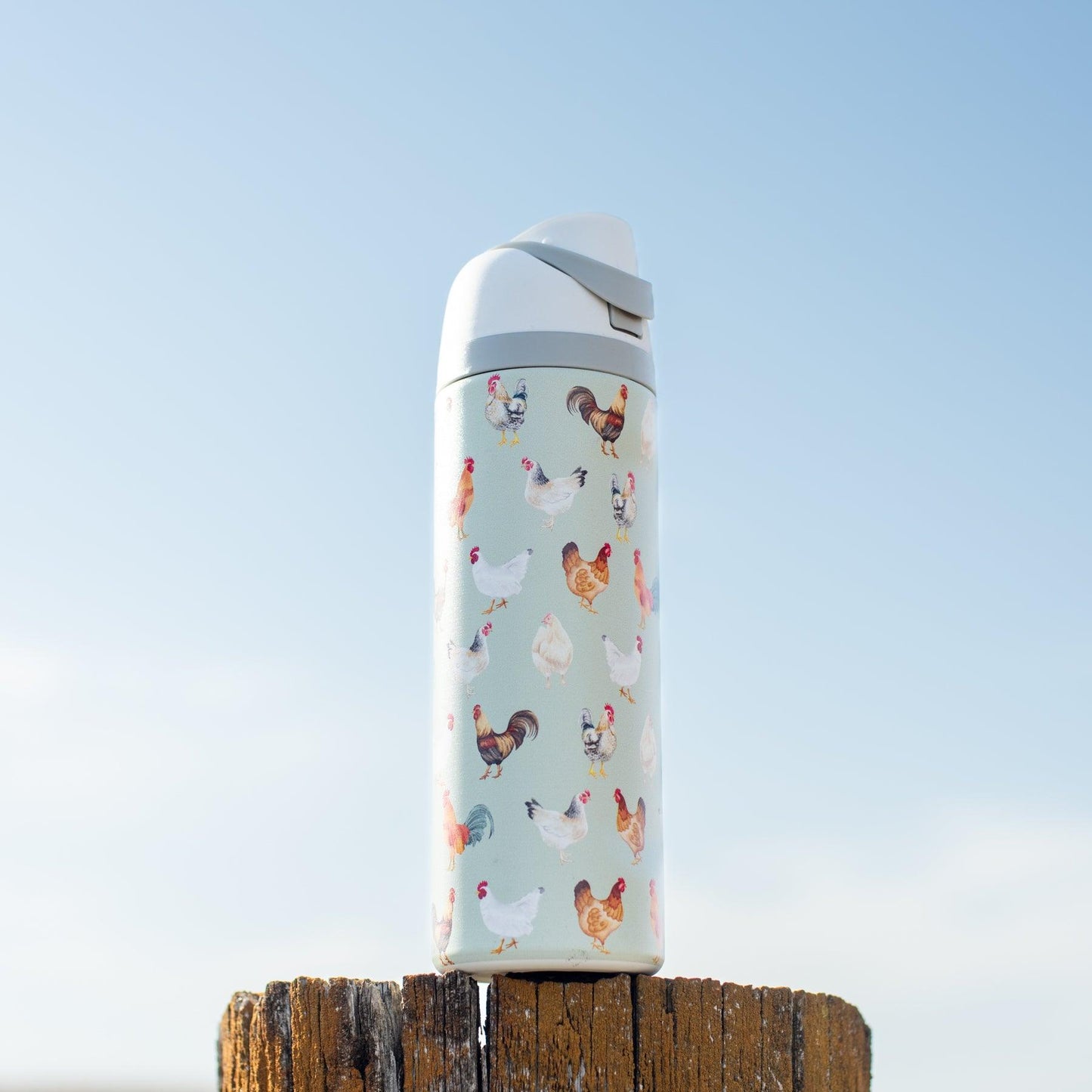 Mint Chicken 24oz Skinny Silo Tumbler
