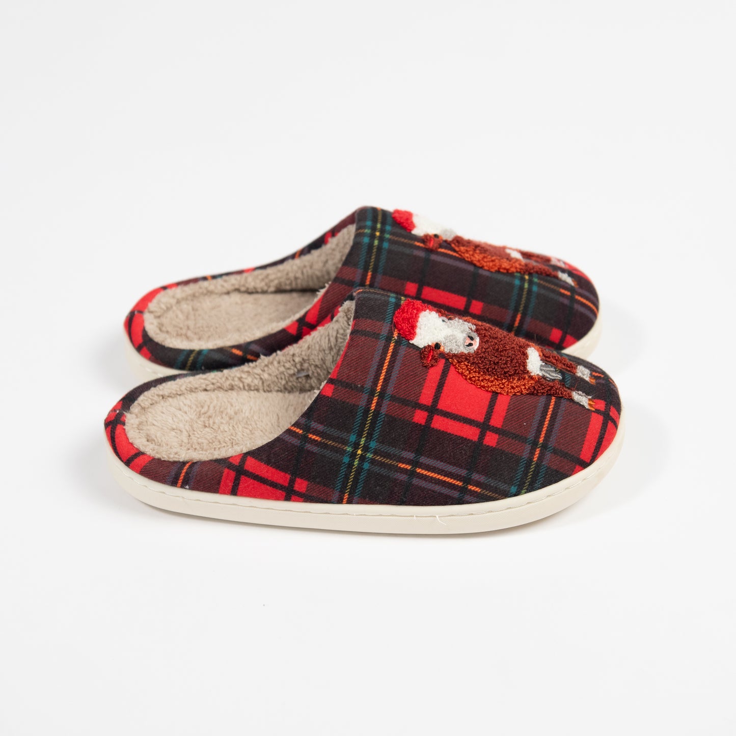 Christmas in Summertime Cow Slippers - Kids