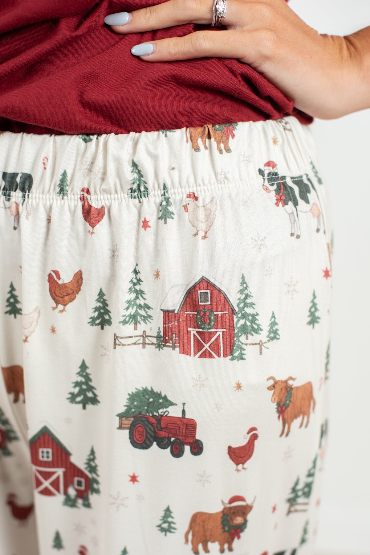 Christmas Barns & Animals Adult Pajama Pants *PREORDER*