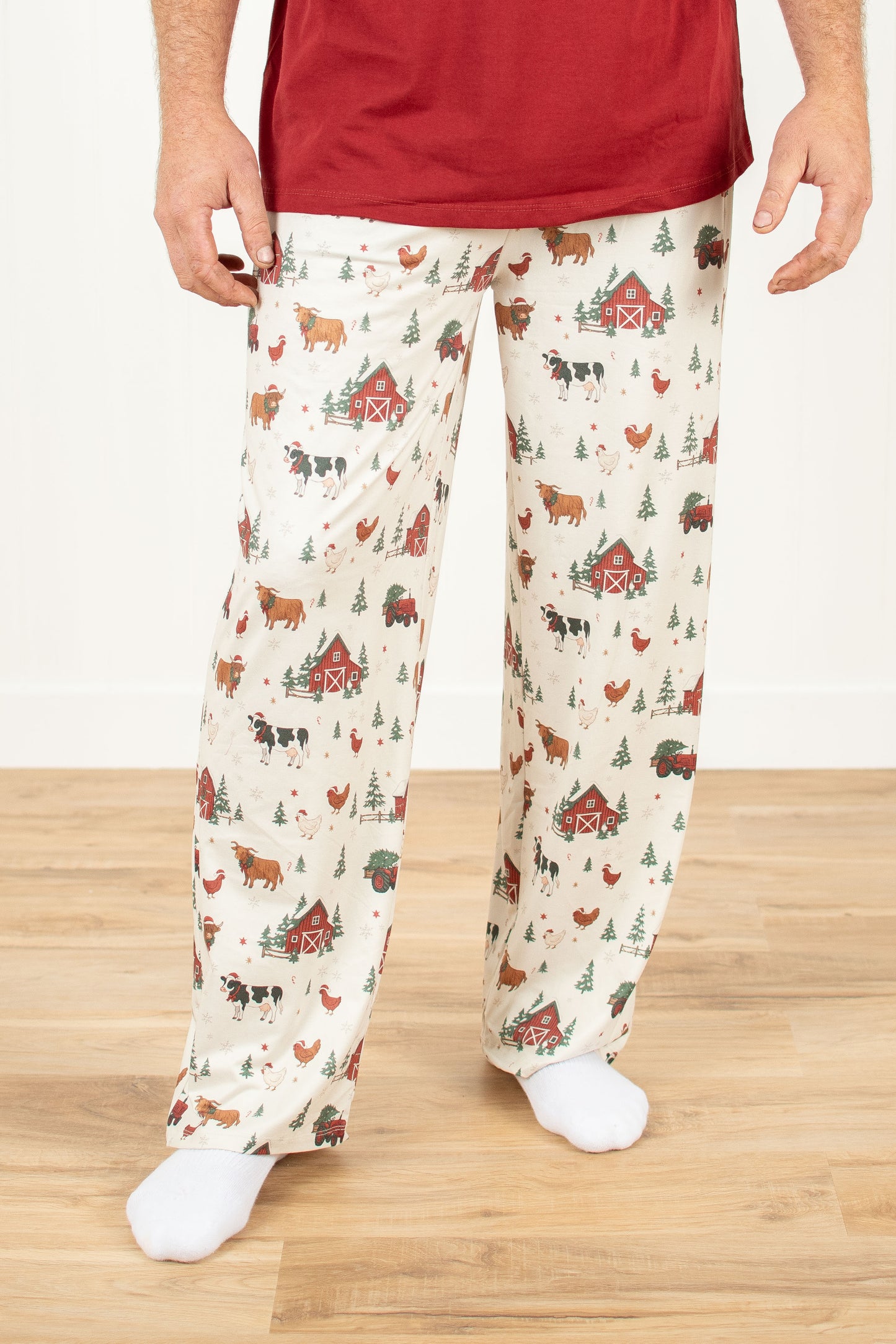 Christmas Barns & Animals Adult Pajama Pants *PREORDER*