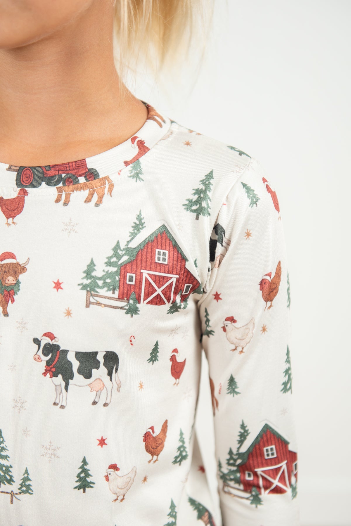 Christmas Barns & Animals Toddler/Youth Pajama Set *PREORDER*