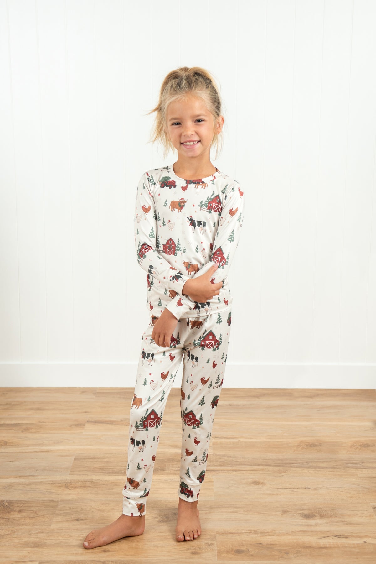 Christmas Barns & Animals Toddler/Youth Pajama Set *PREORDER*