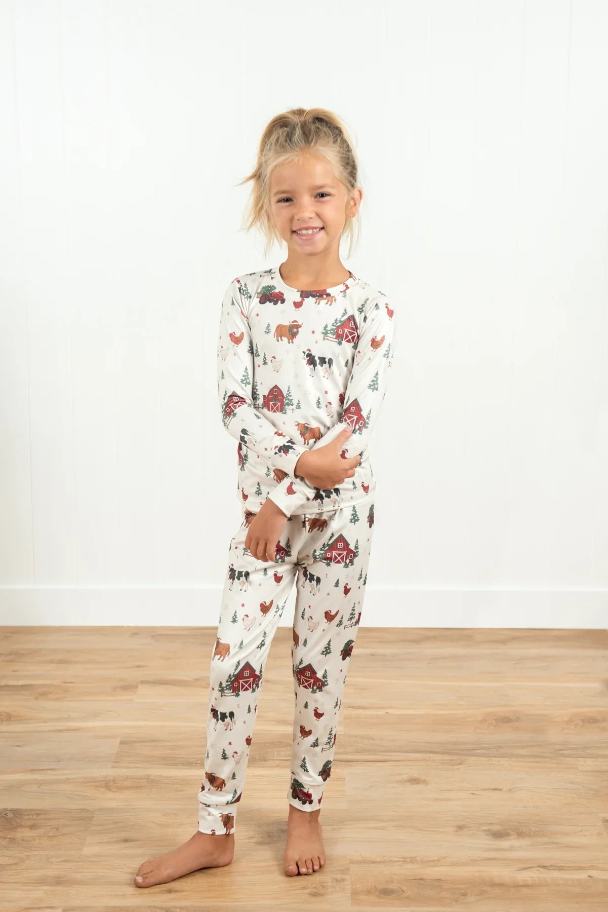 Christmas Barns & Animals Toddler/Youth Pajama Set *PREORDER*