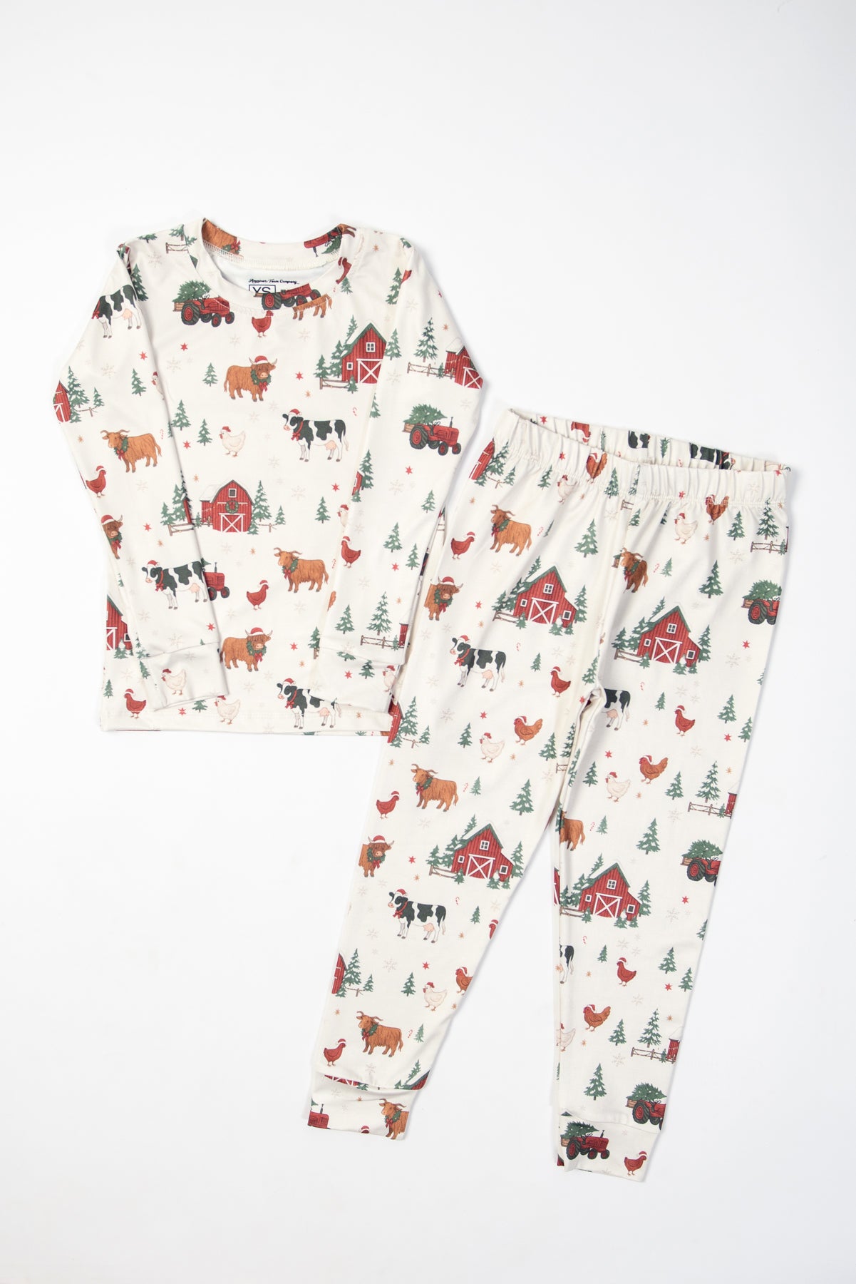 Christmas Barns & Animals Toddler/Youth Pajama Set *PREORDER*
