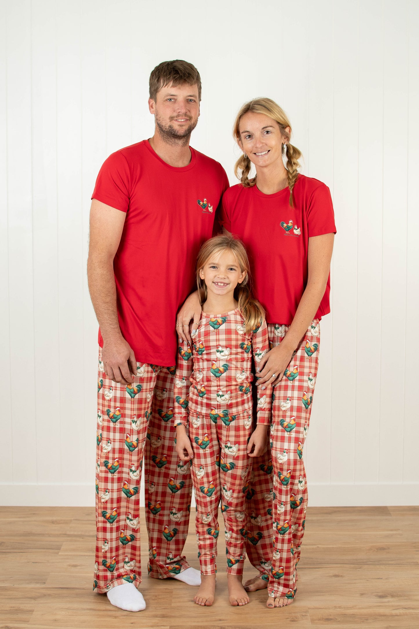 Christmas Chicken Plaid Adult Pajama Pants *PREORDER*