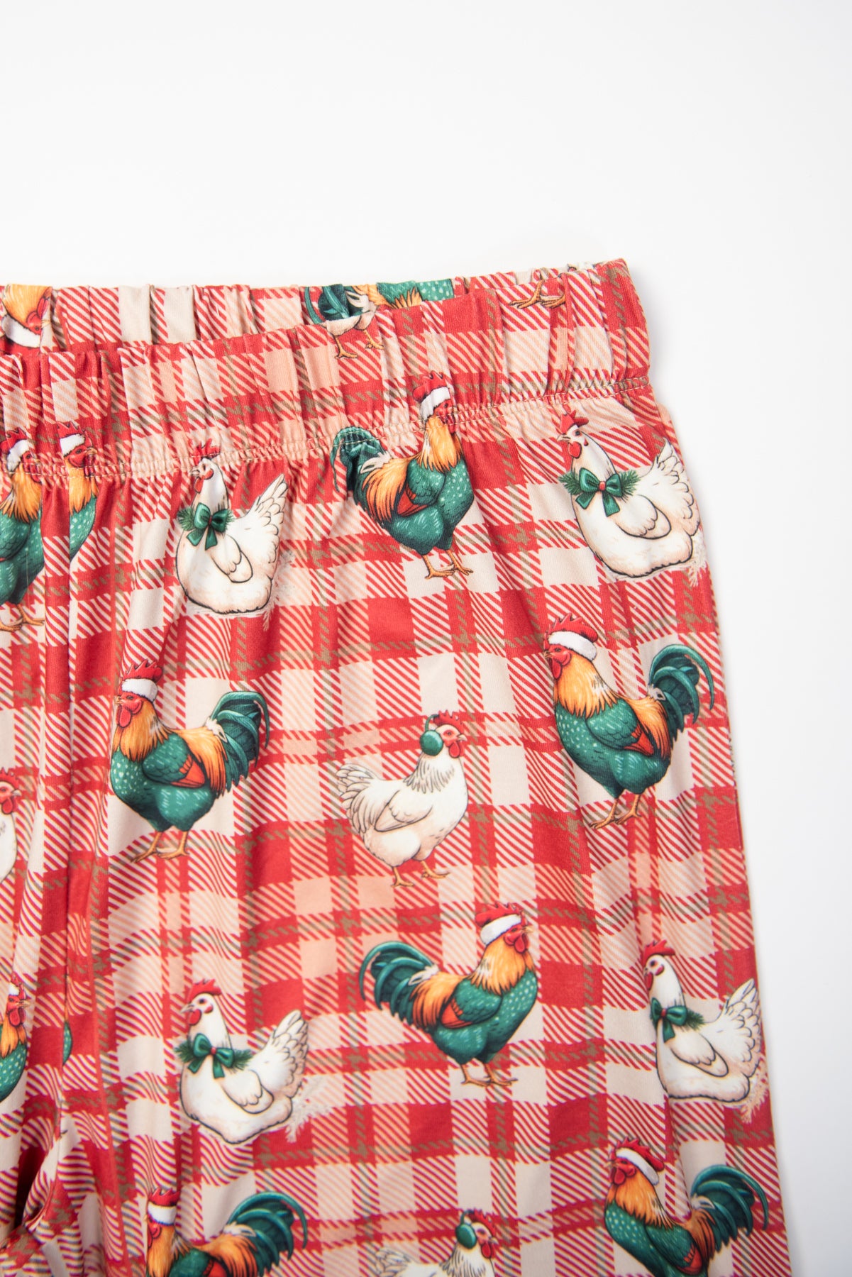 Christmas Chicken Plaid Adult Pajama Pants *PREORDER*