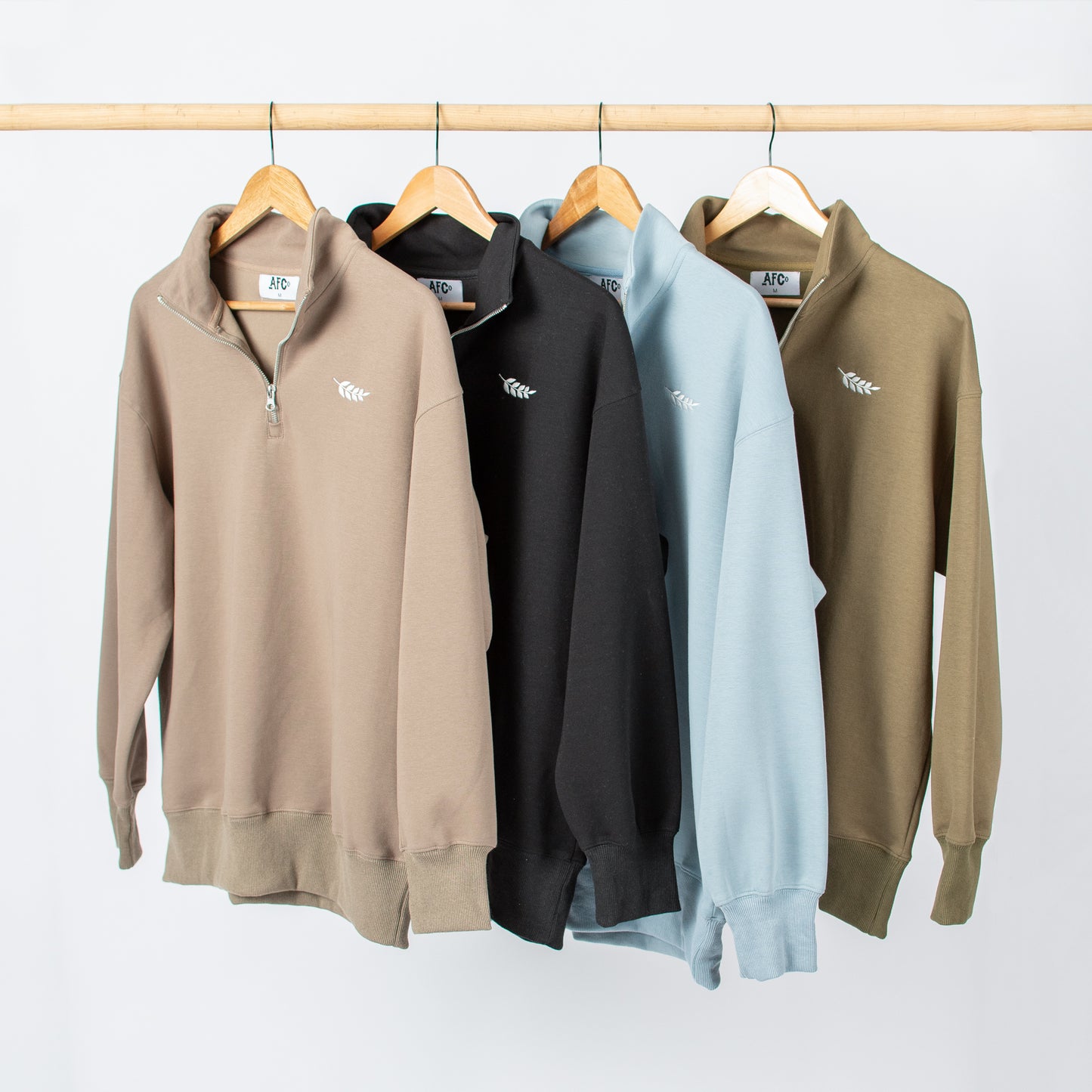 AFC Signature 1/4 Zip - Dusty Blue