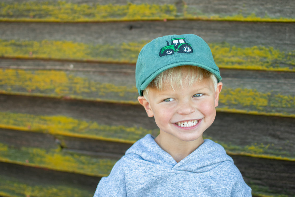 Classic Green Tractor Youth Hat *Preorder*