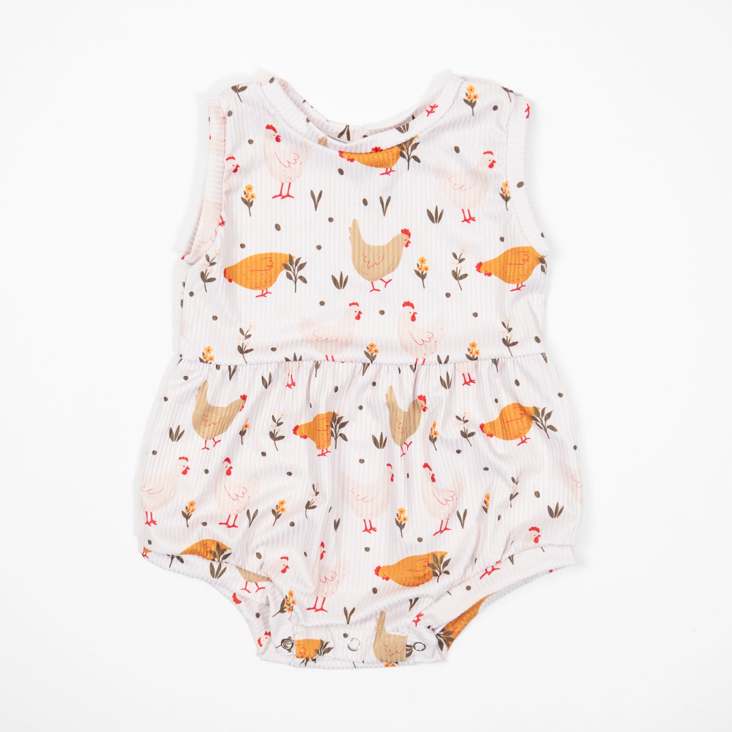 Cottage Chicken Baby Bubble Romper