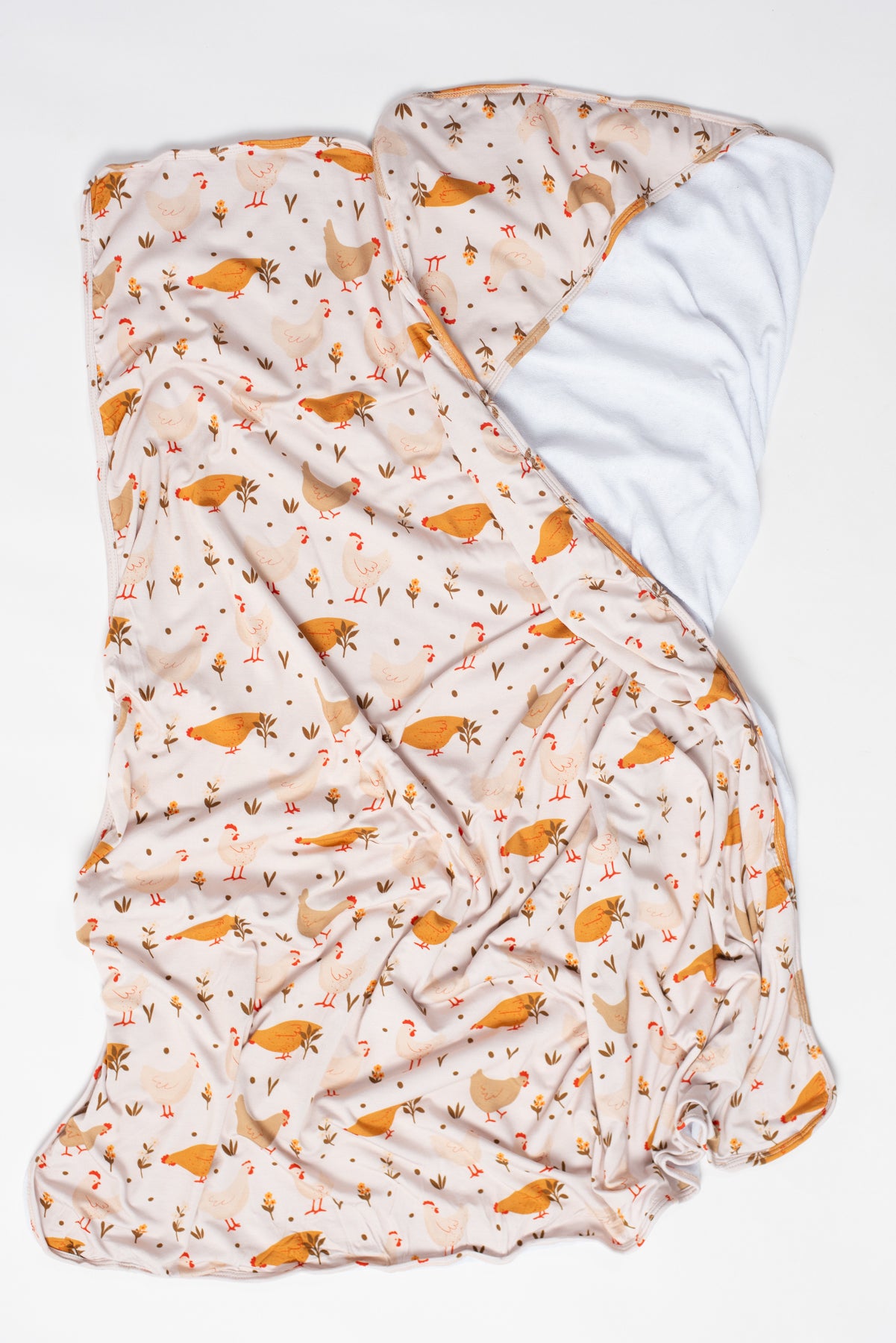 Cottage Chicken Baby/Toddler Hooded Towel