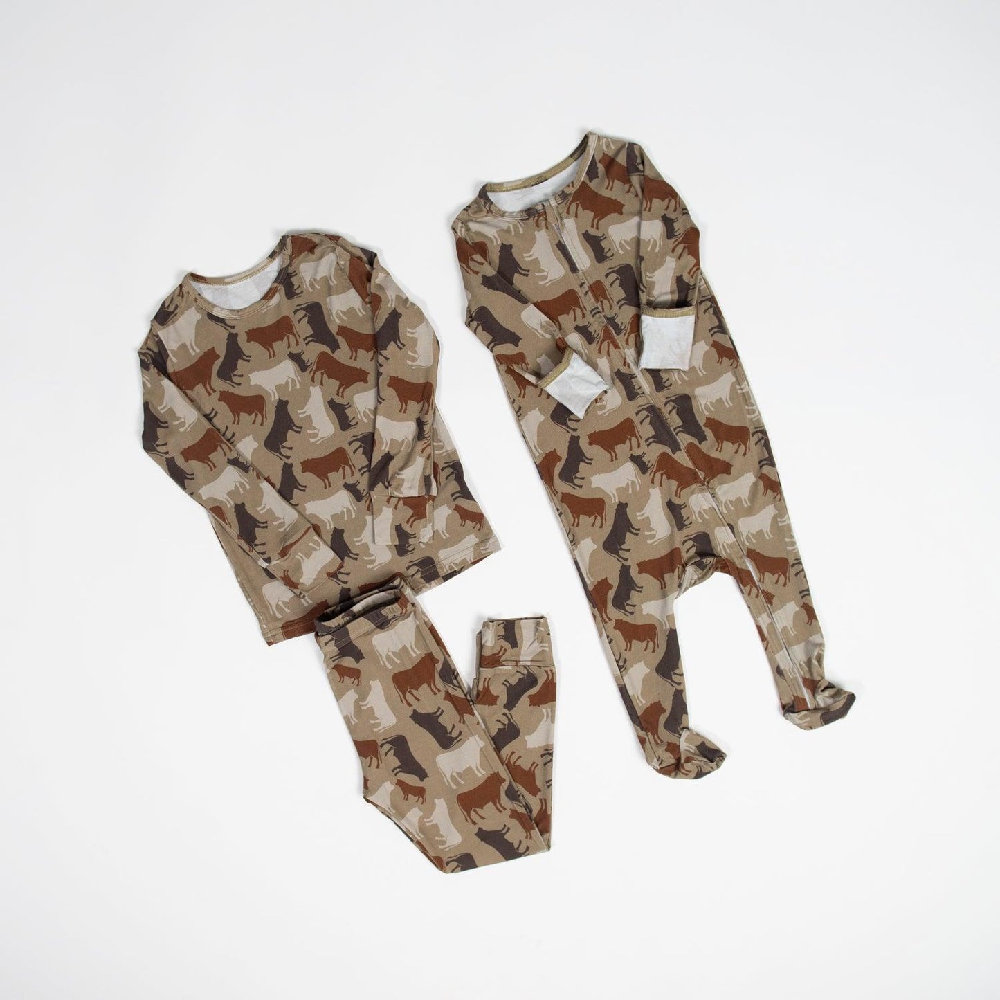 Cow Camo™ Toddler/Youth Bamboo Pajama Set - American Farm Company