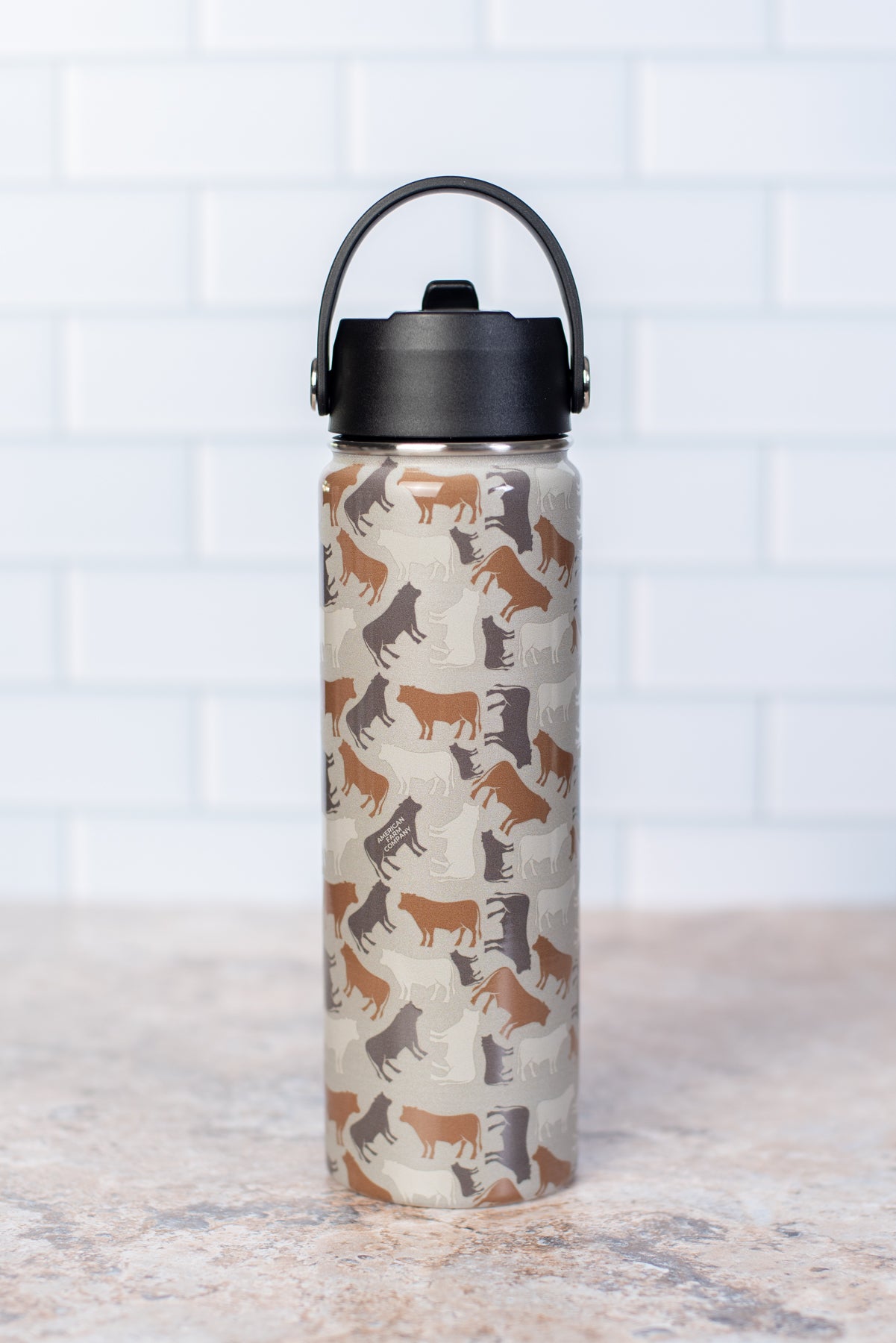 Cow Camo™ 22oz Water Bottle