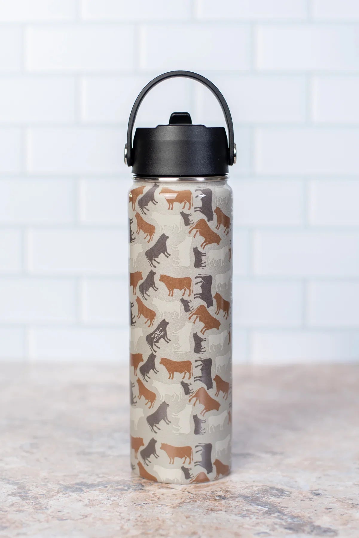 Cow Camo™ 22oz Water Bottle
