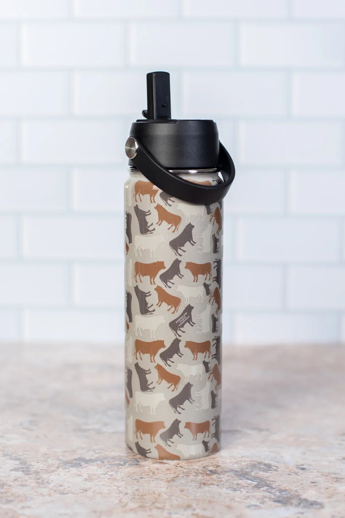 Cow Camo™ 22oz Water Bottle