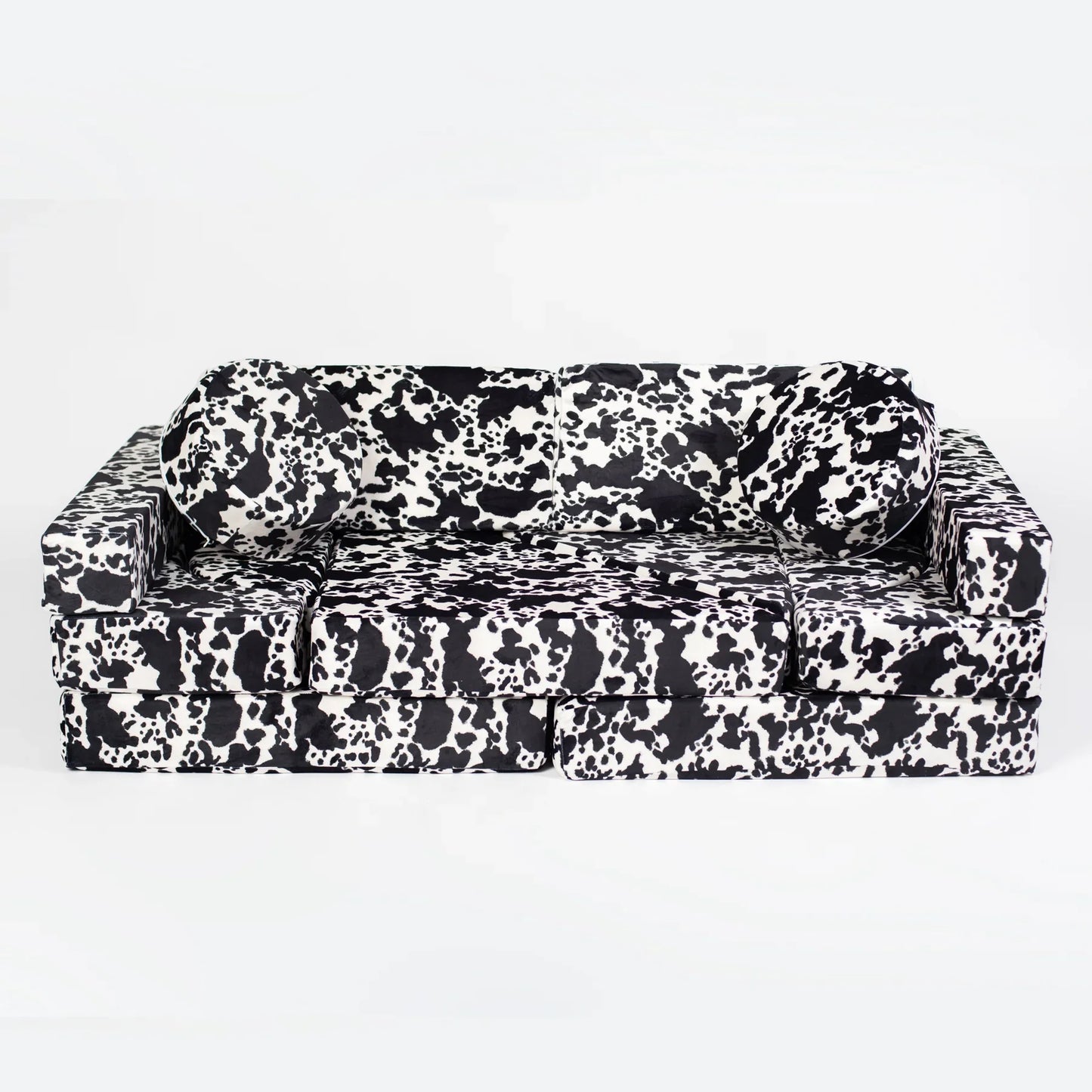 Cow Print Kids 14pc Foam Couch *PREORDER*