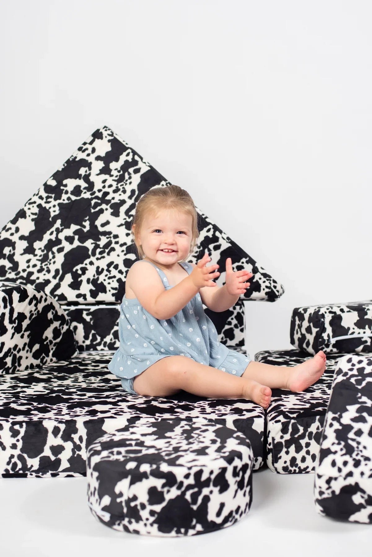 Cow Print Kids 14pc Foam Couch *PREORDER*