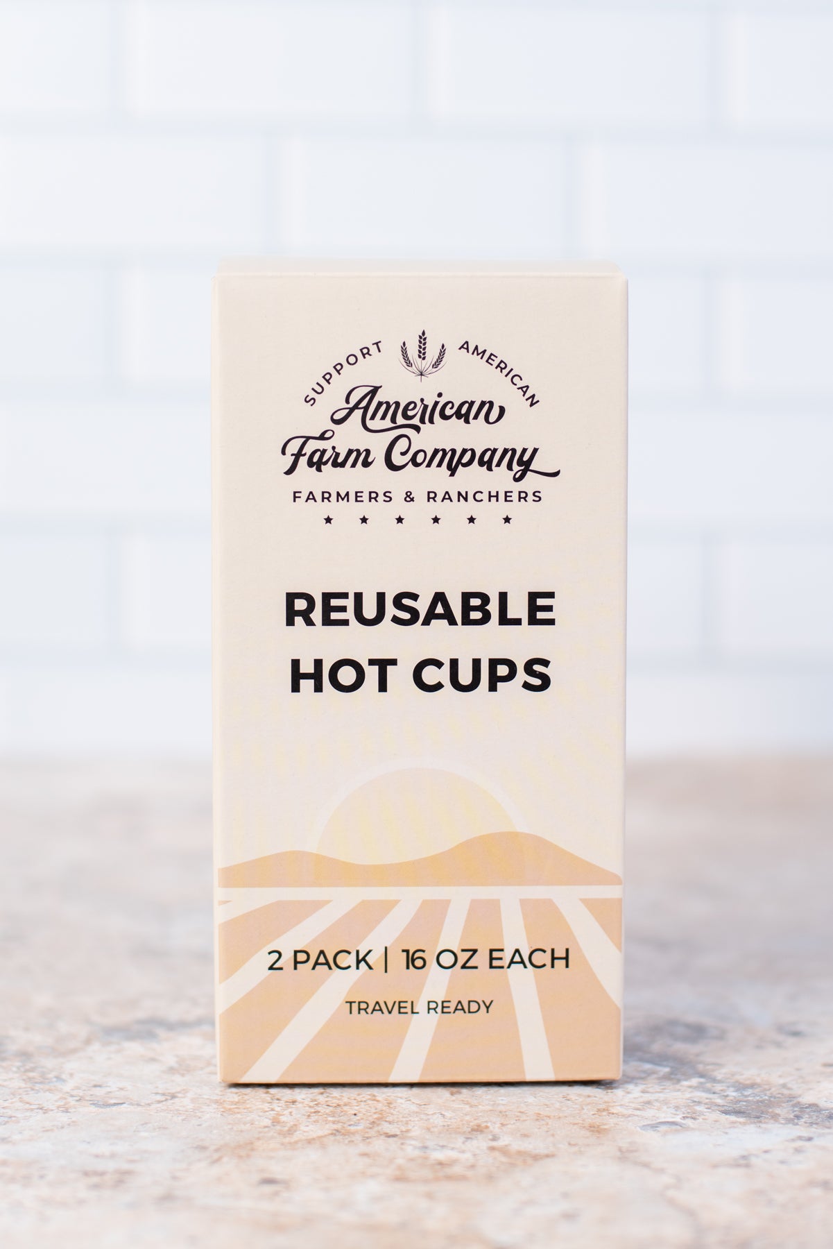 Cow Print Reusable Hot/Cold Cup - Set of 2