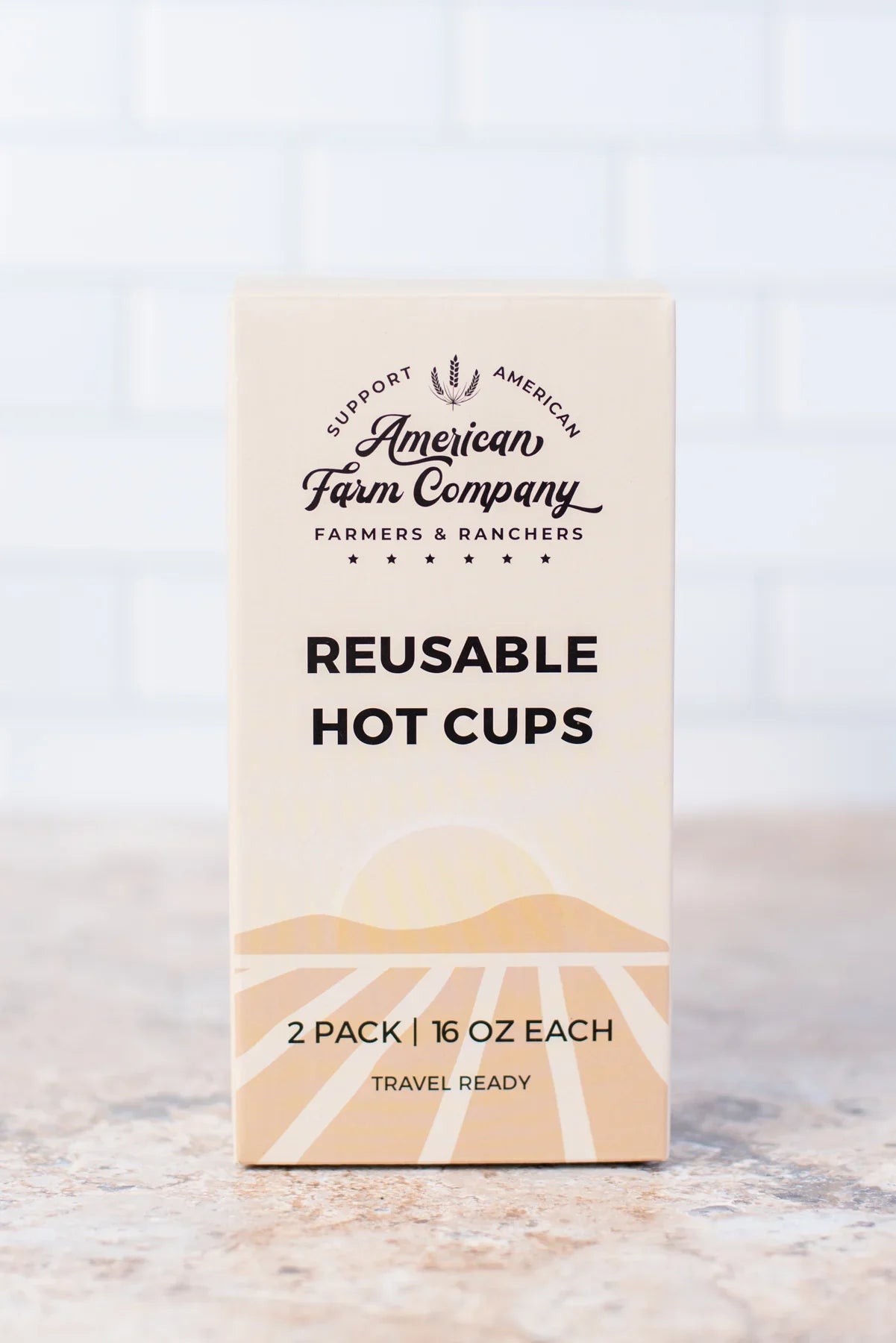 Cow Print Reusable Hot/Cold Cup - Set of 2