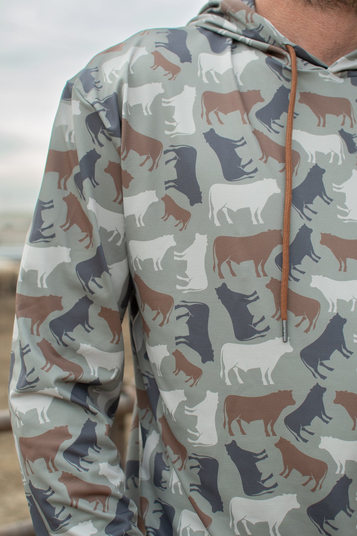 Cow Camo™ Adult Performance Hoodie