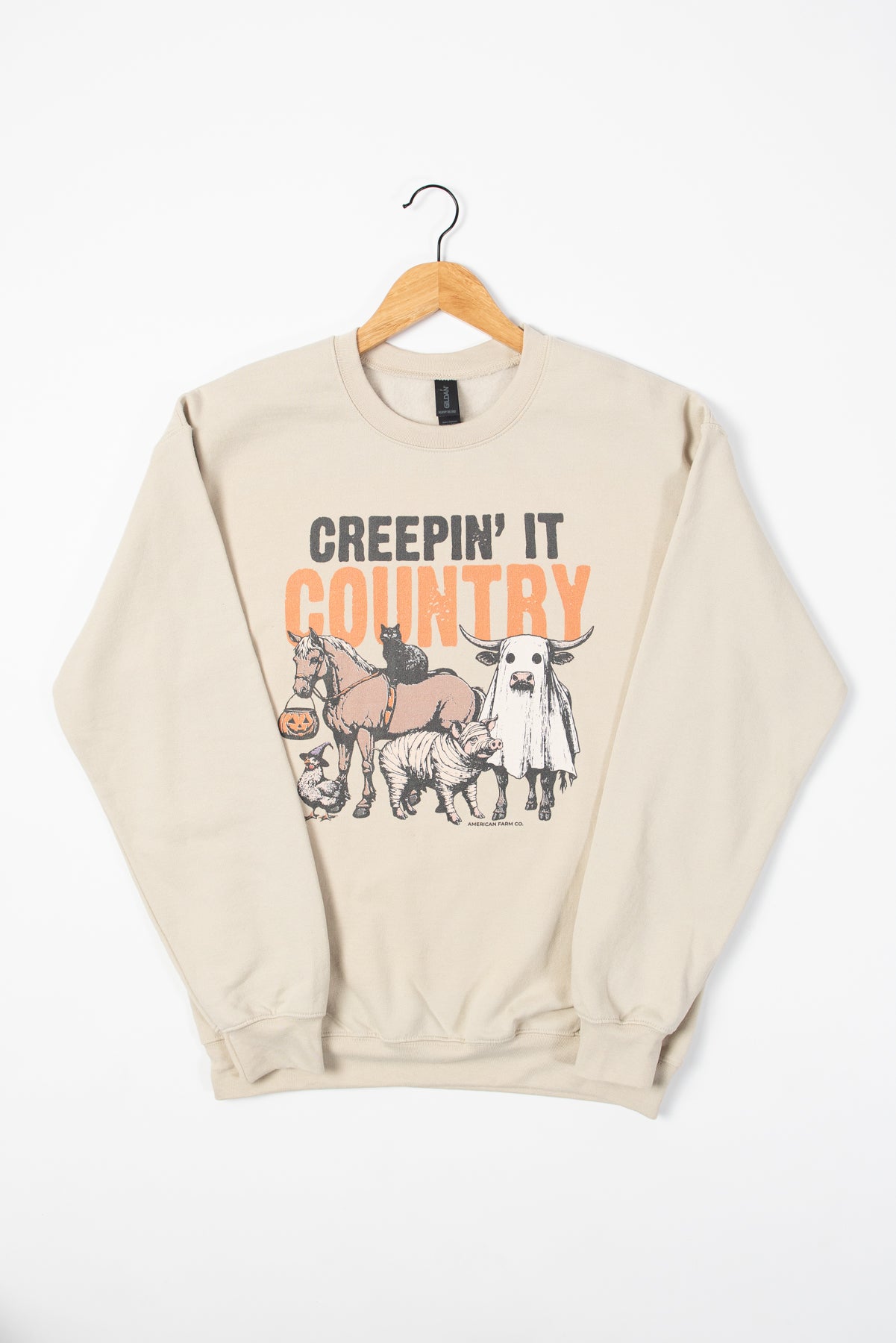 'Creepin it Country' Crewneck