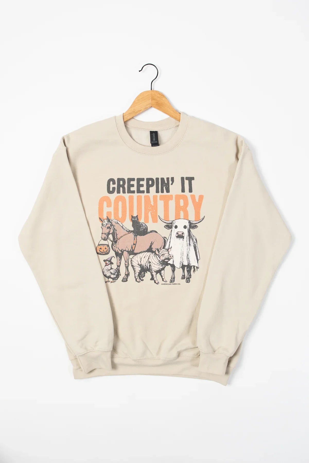 'Creepin it Country' Crewneck