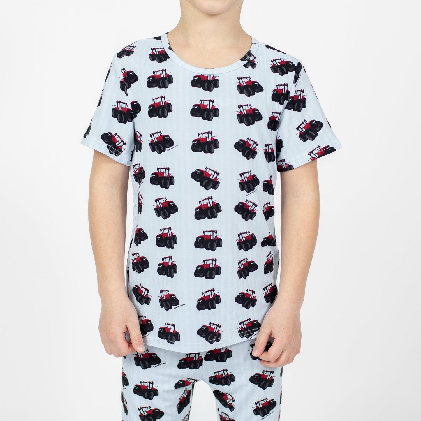 Big Red Tractor Toddler/Youth Bamboo Pajama Set - American Farm Company