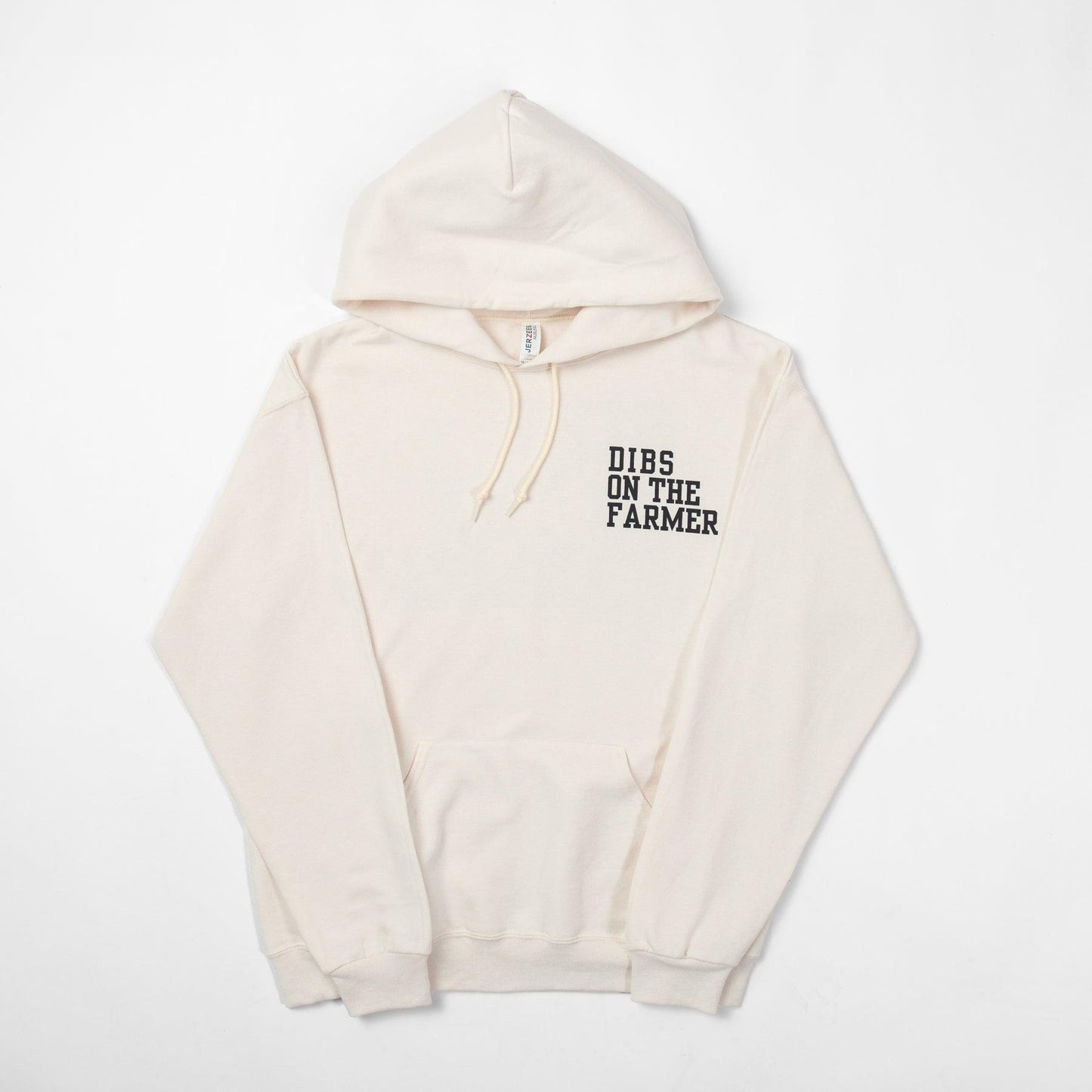 'Dibs on the Farmer' Cream Hoodie - American Farm Company
