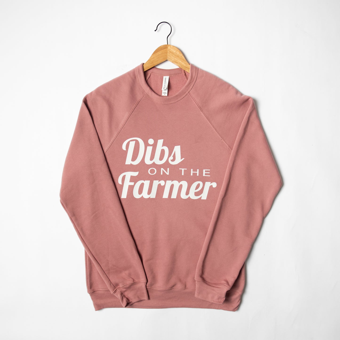 Dibs on the Farmer Mauve Crewneck - American Farm Company