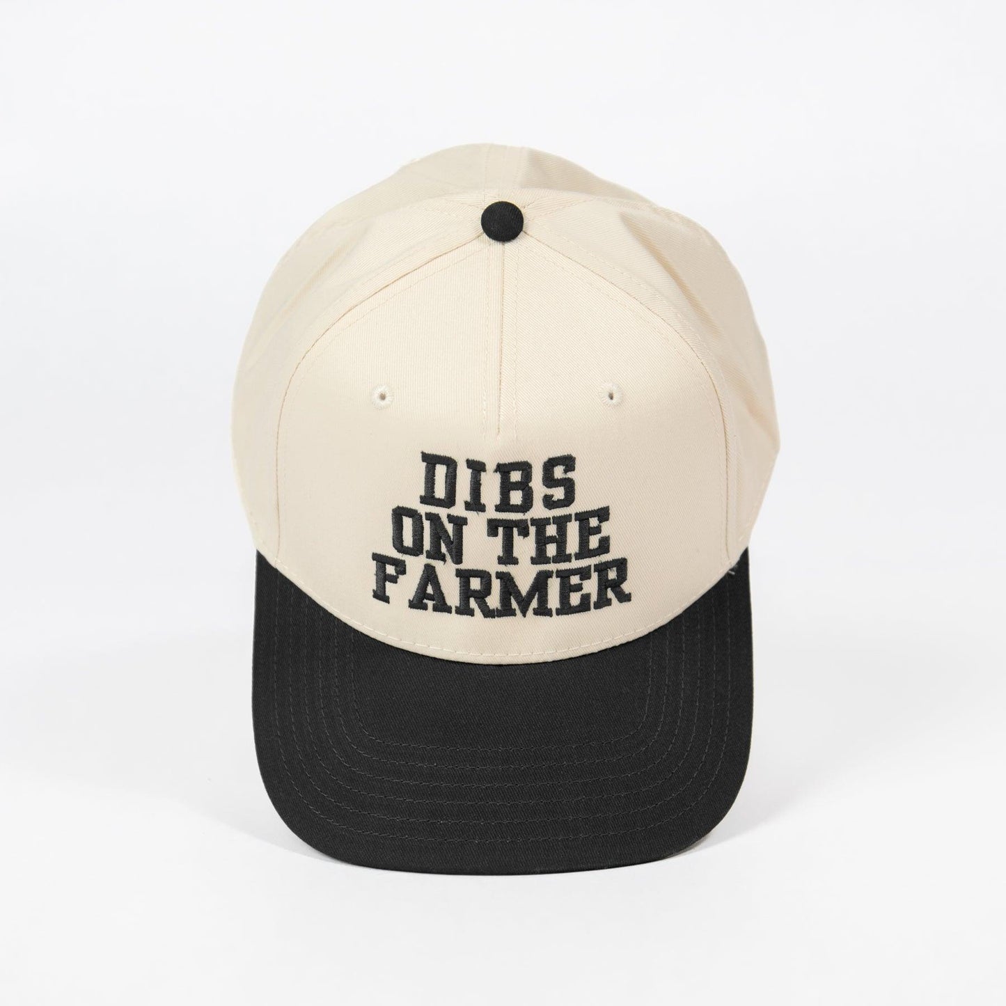 'Dibs on the Farmer' Embroidered Trucker Hat - American Farm Company